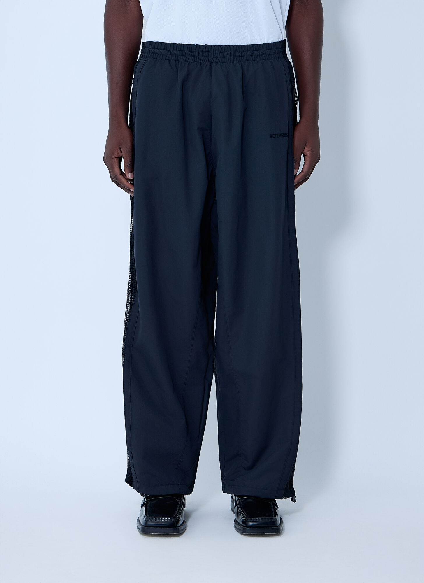 Vetements Mesh Panel Track Pants - Man Track Pants Black S