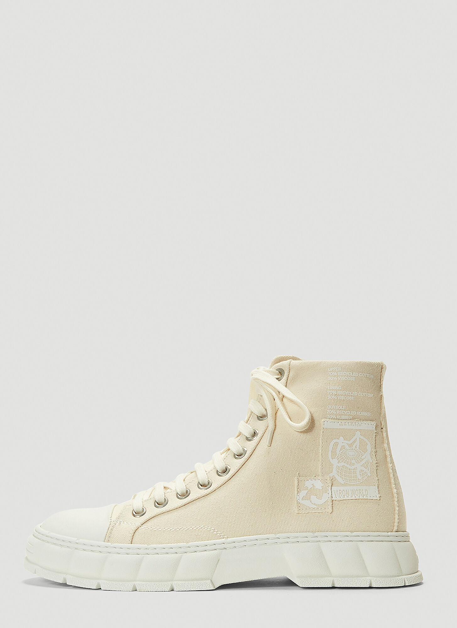  Virón Virón 1982 Recycled Canvas Sneakers -  Stiefel Beige Eu - 40 