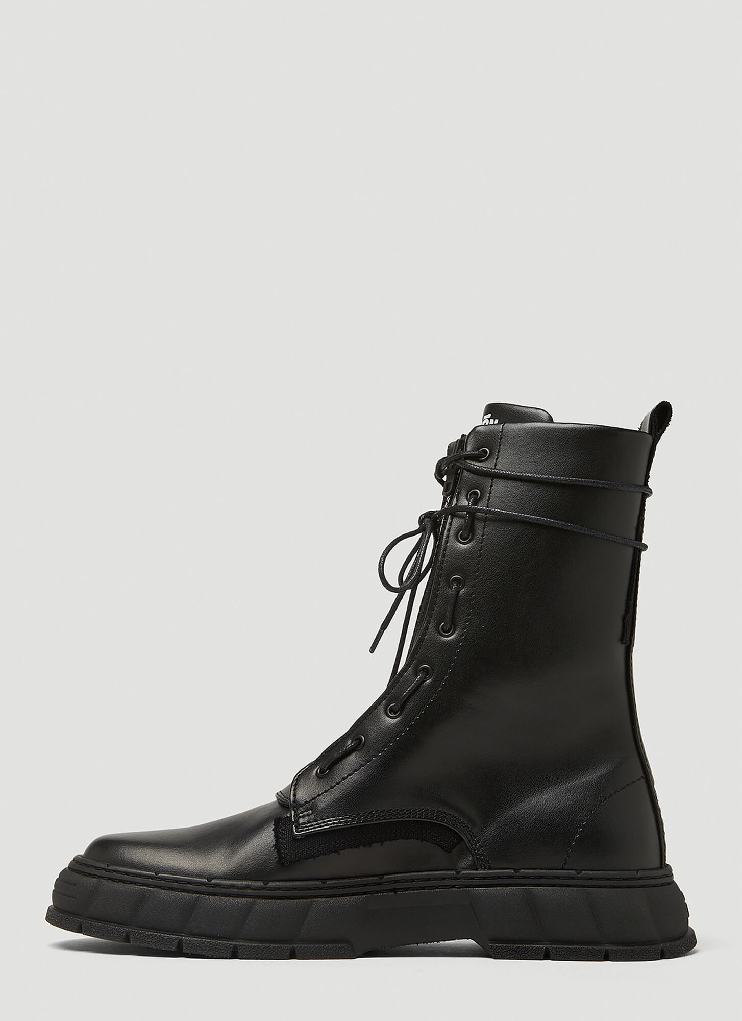  Virón Virón 1992 Apple Leather Boots -  Stiefel Black Eu - 36 
