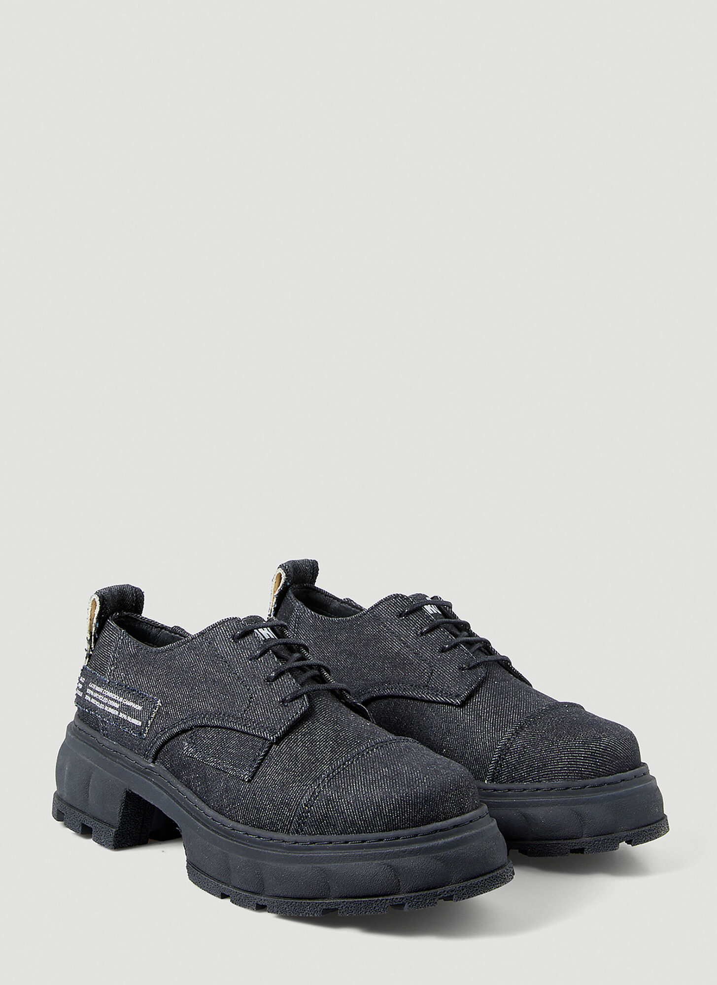  Virón Virón X Ln-cc Alter Denim Shoes -  Schnürschuhe Black Eu - 45 