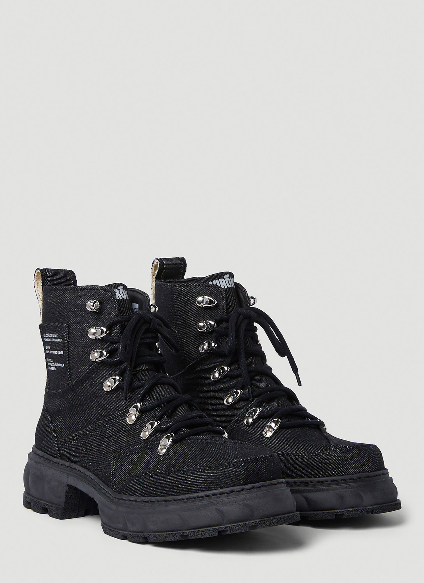  Virón Virón X Ln-cc Disruptor Denim Boots -  Stiefel Dark Blue Eu - 38 