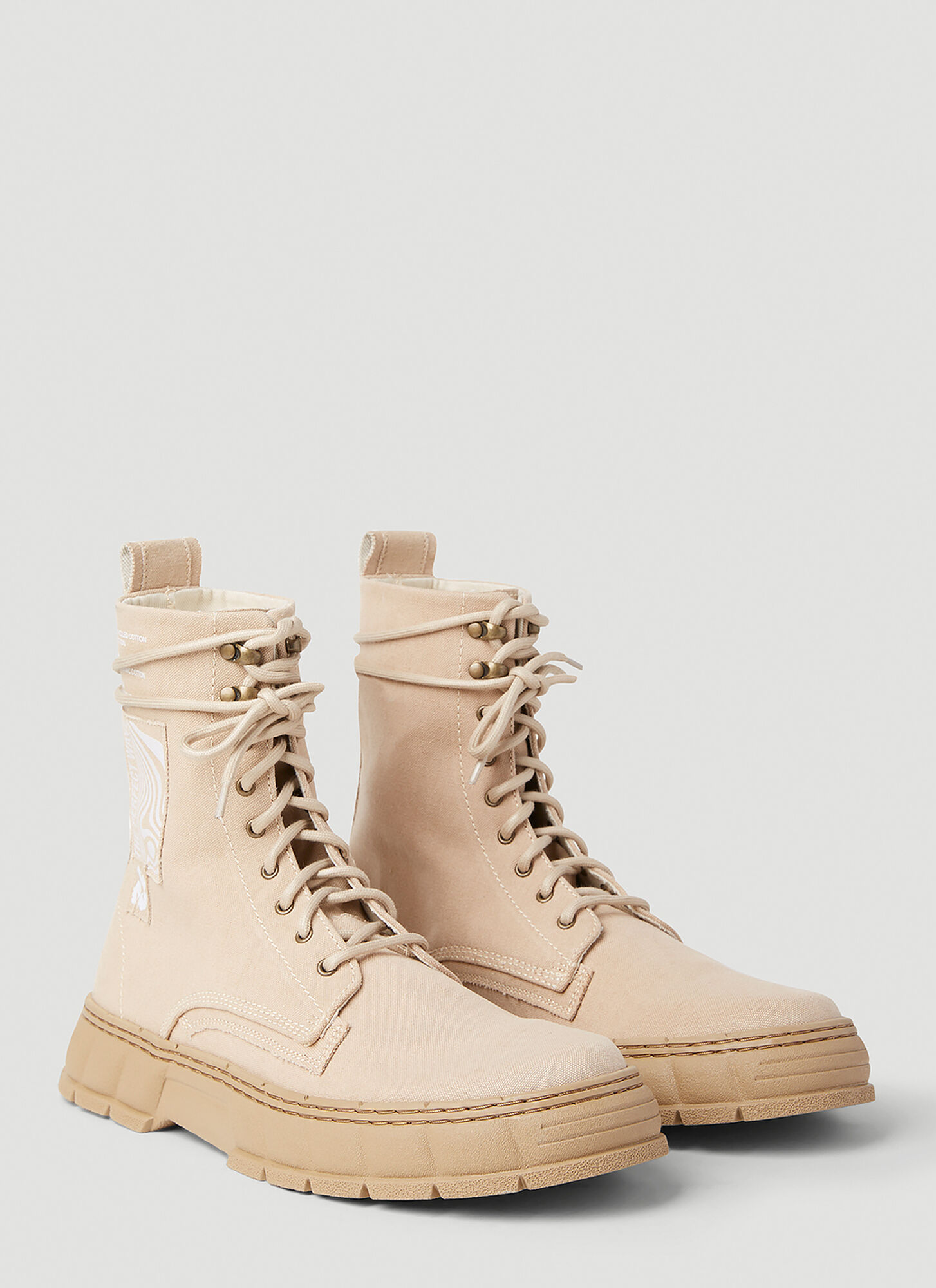  Virón Virón 1992 Boots -  Stiefel Beige Eu - 36 