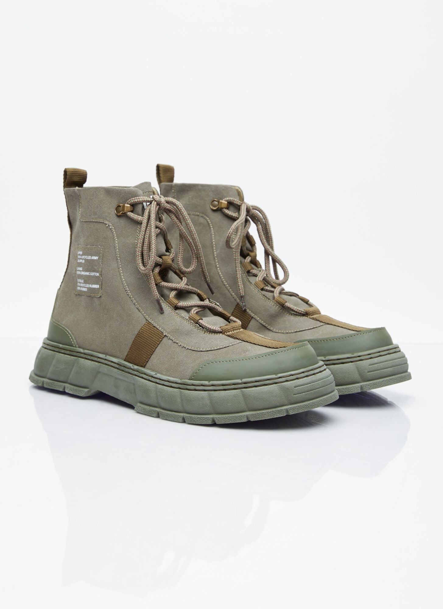  Virón Virón 2017 Surplus Boots -  Boots Green Eu - 43 