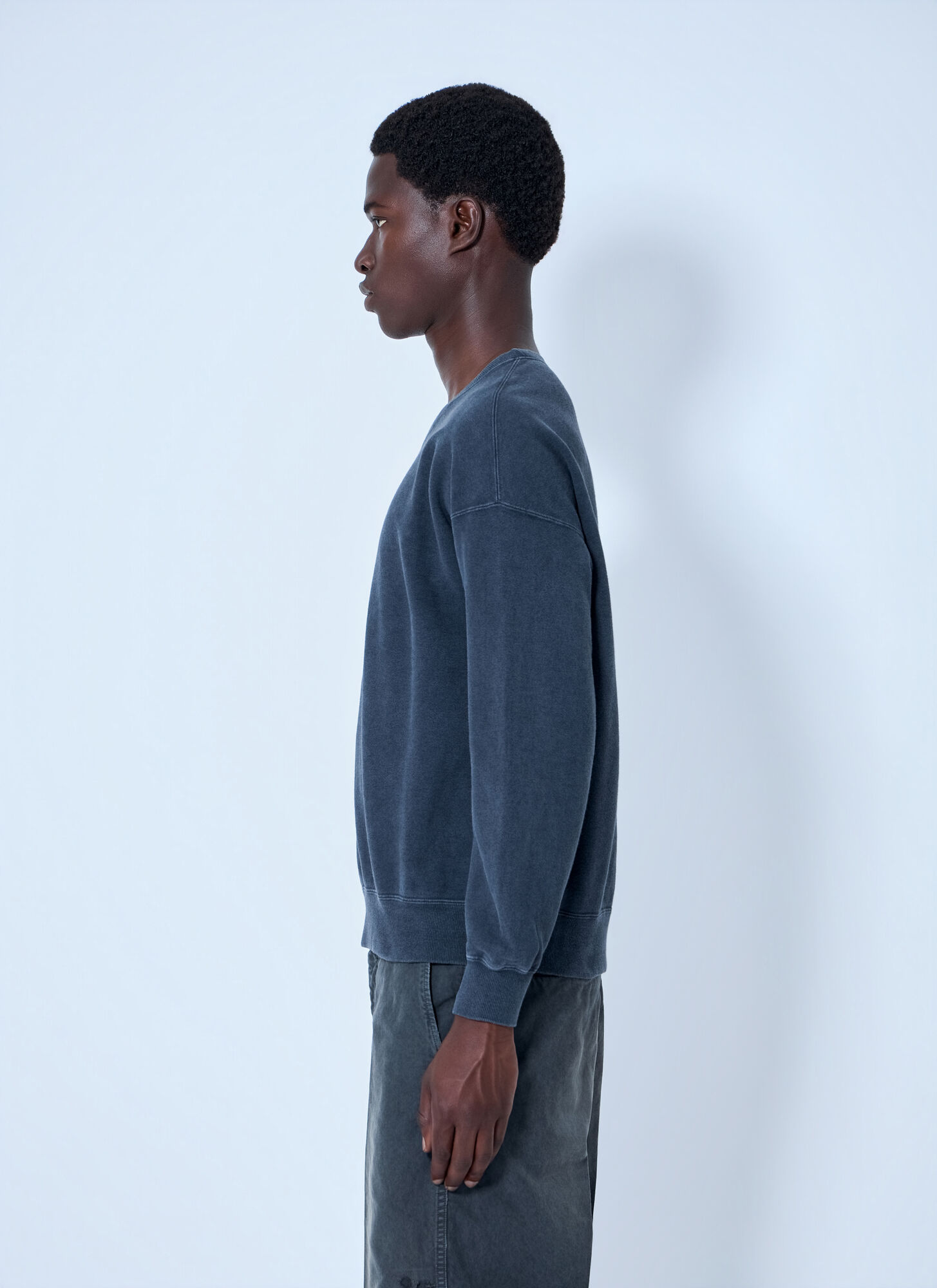  Visvim Visvim Jumbo Sb Crew Sweatshirt - Man Sweatshirts Navy 5 