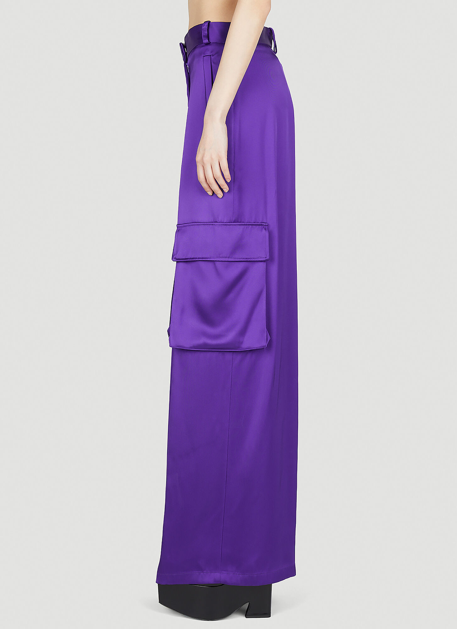  Versace Versace Cargo Pants - Frau Hosen Purple It - 38 