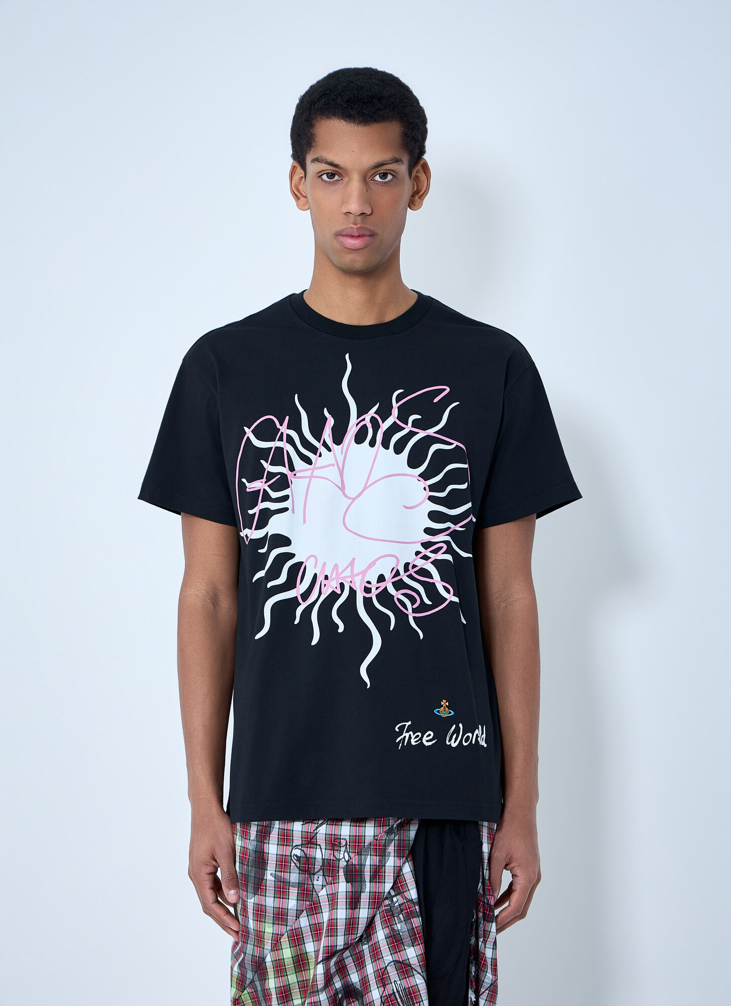 Vivienne Westwood Uomo Nero Sun Classic T-Shirt - Man T-Shirts M