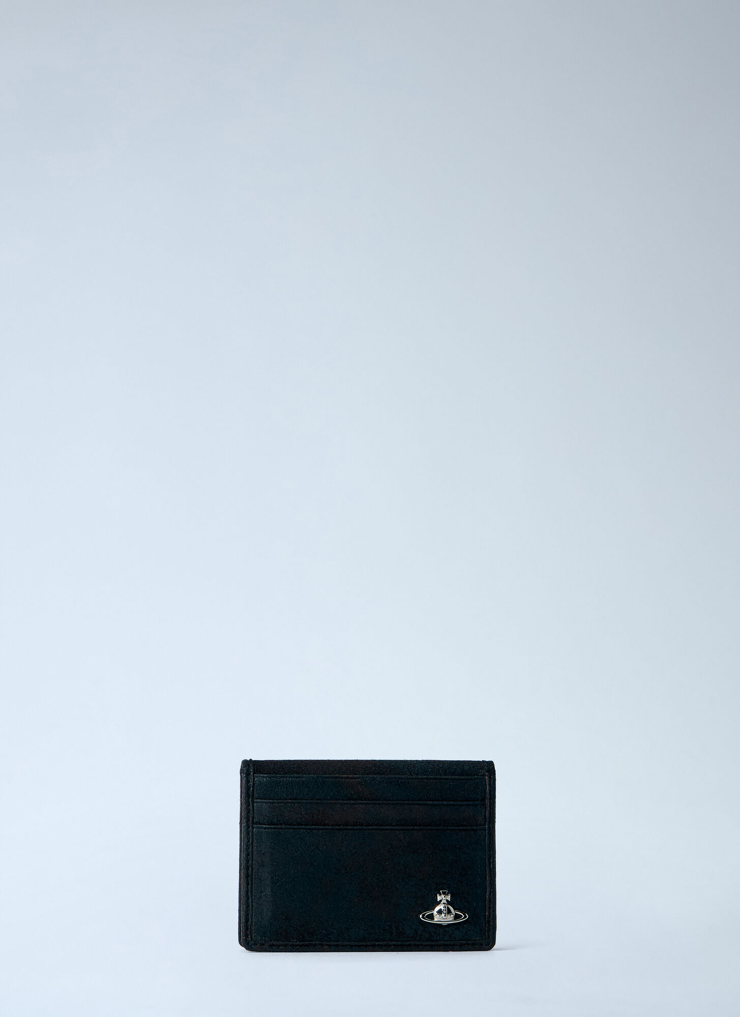 Vivienne Westwood Leather Card Holder - Mann Geldbörsen & Kartenhalter Black One Size - Immagine 1