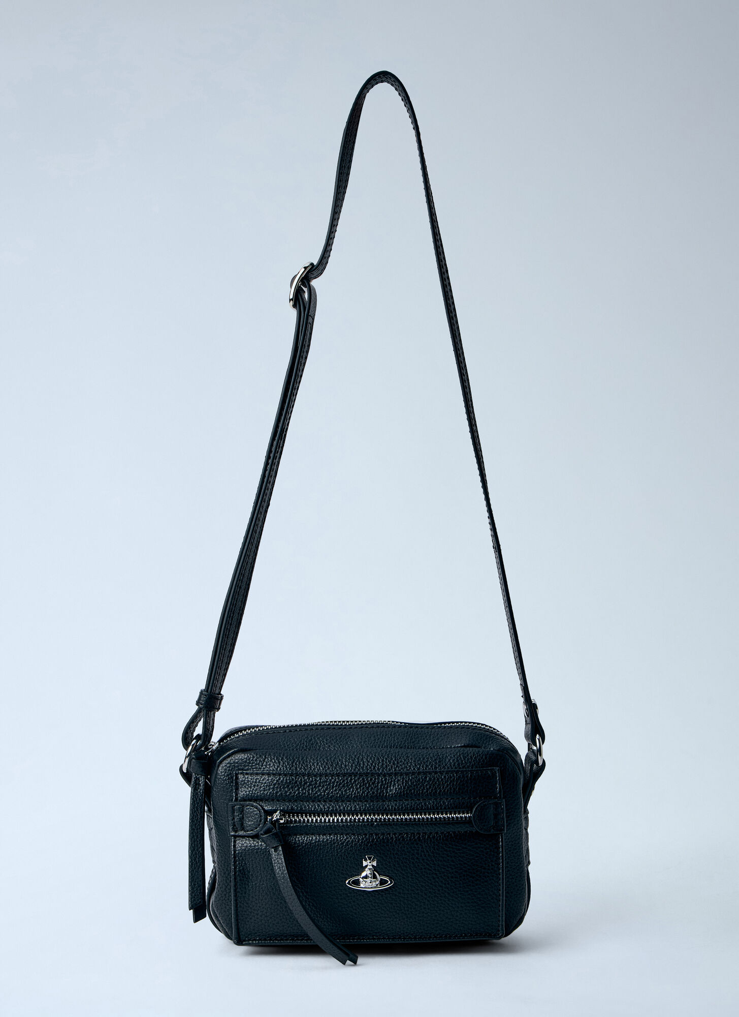 Vivienne Westwood Uomo Nero - Hannah Crossbody Bag, Size: One Size - Immagine 1