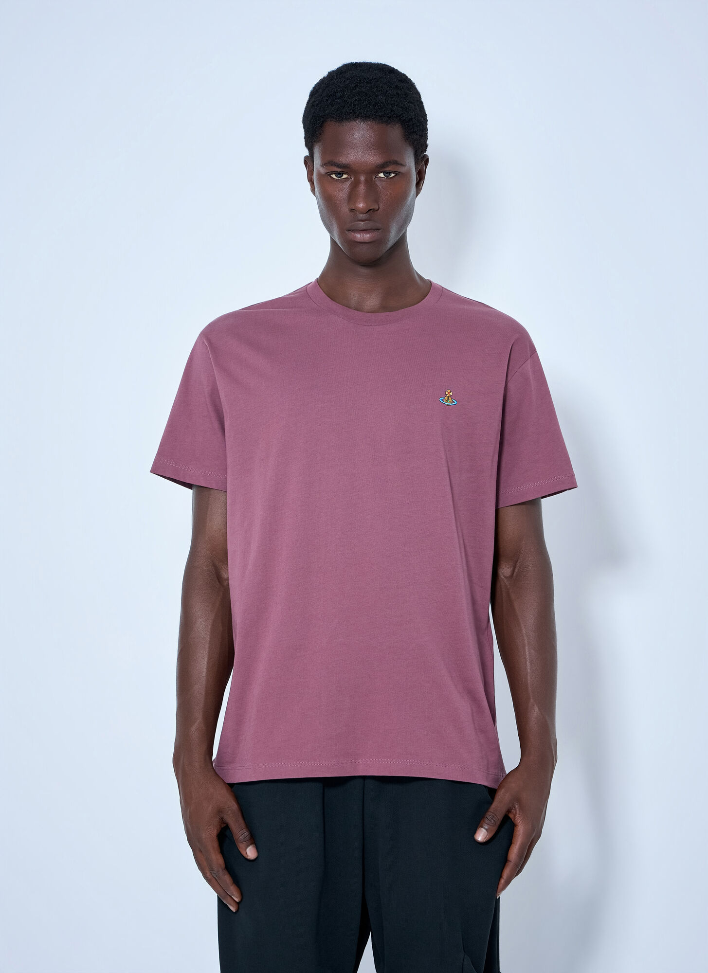 Vivienne Westwood Classic T-Shirt Orb - Man T-Shirts Purple M