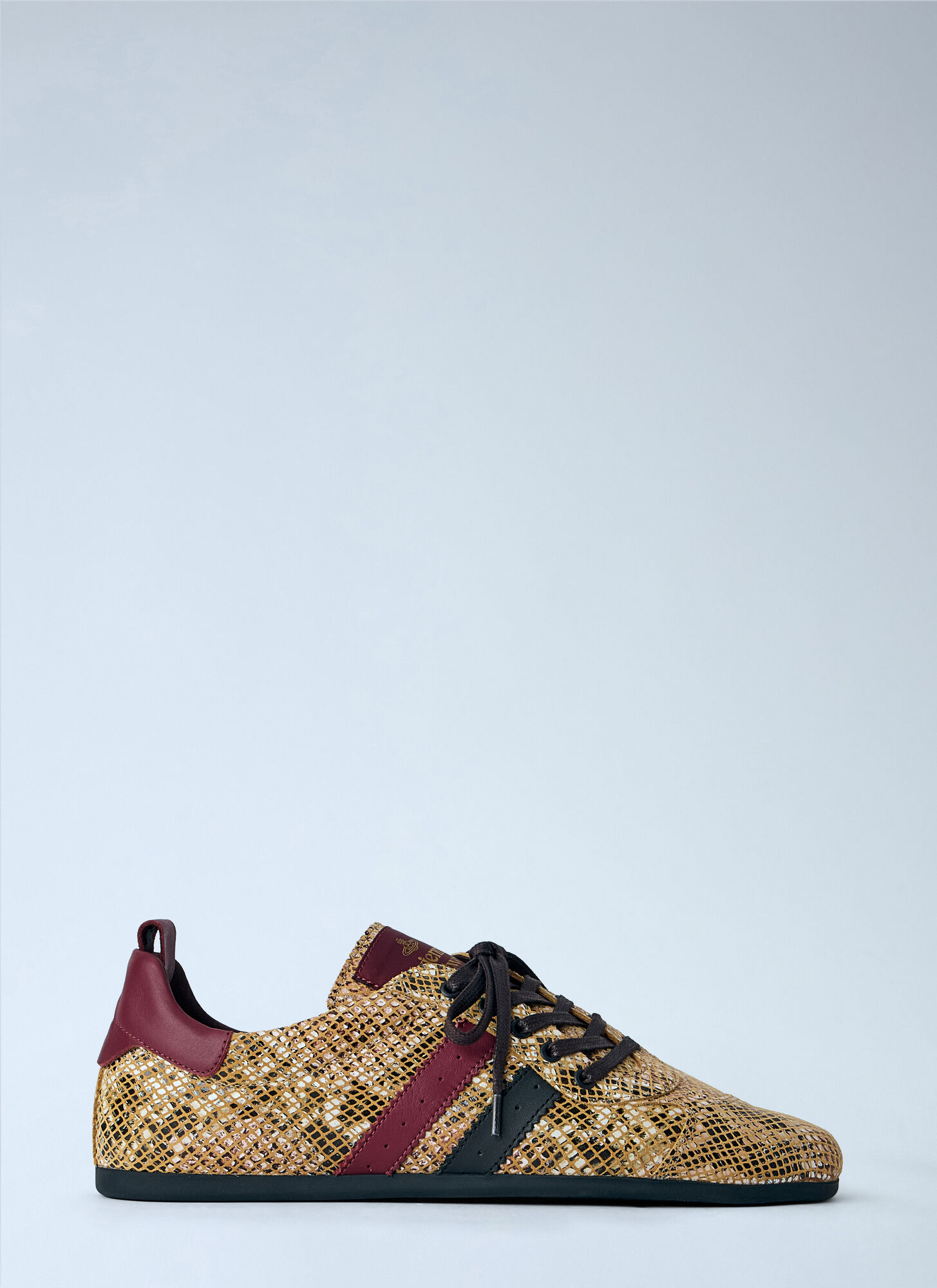 Vivienne Westwood Men's Gold Drunken Trainers - Man Sneakers Eu - 42