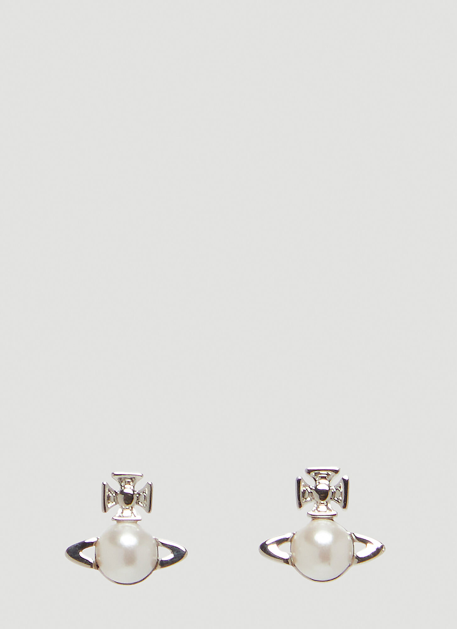 Vivienne Westwood Balbina Earrings - Woman Jewellery Silver One Size