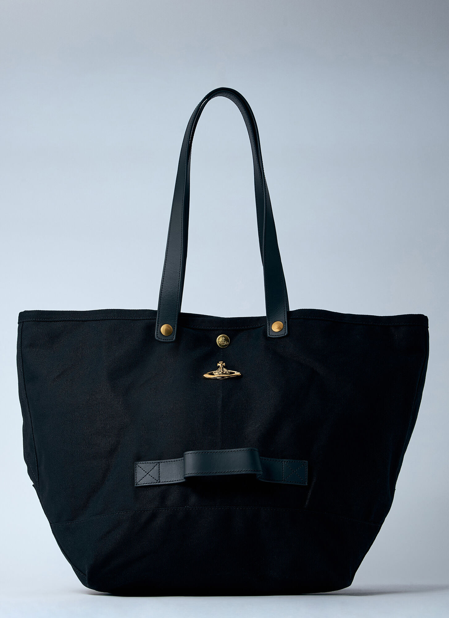 Vivienne Westwood Utility Shopper Tote Bag - Woman Tote Bags Black One Size