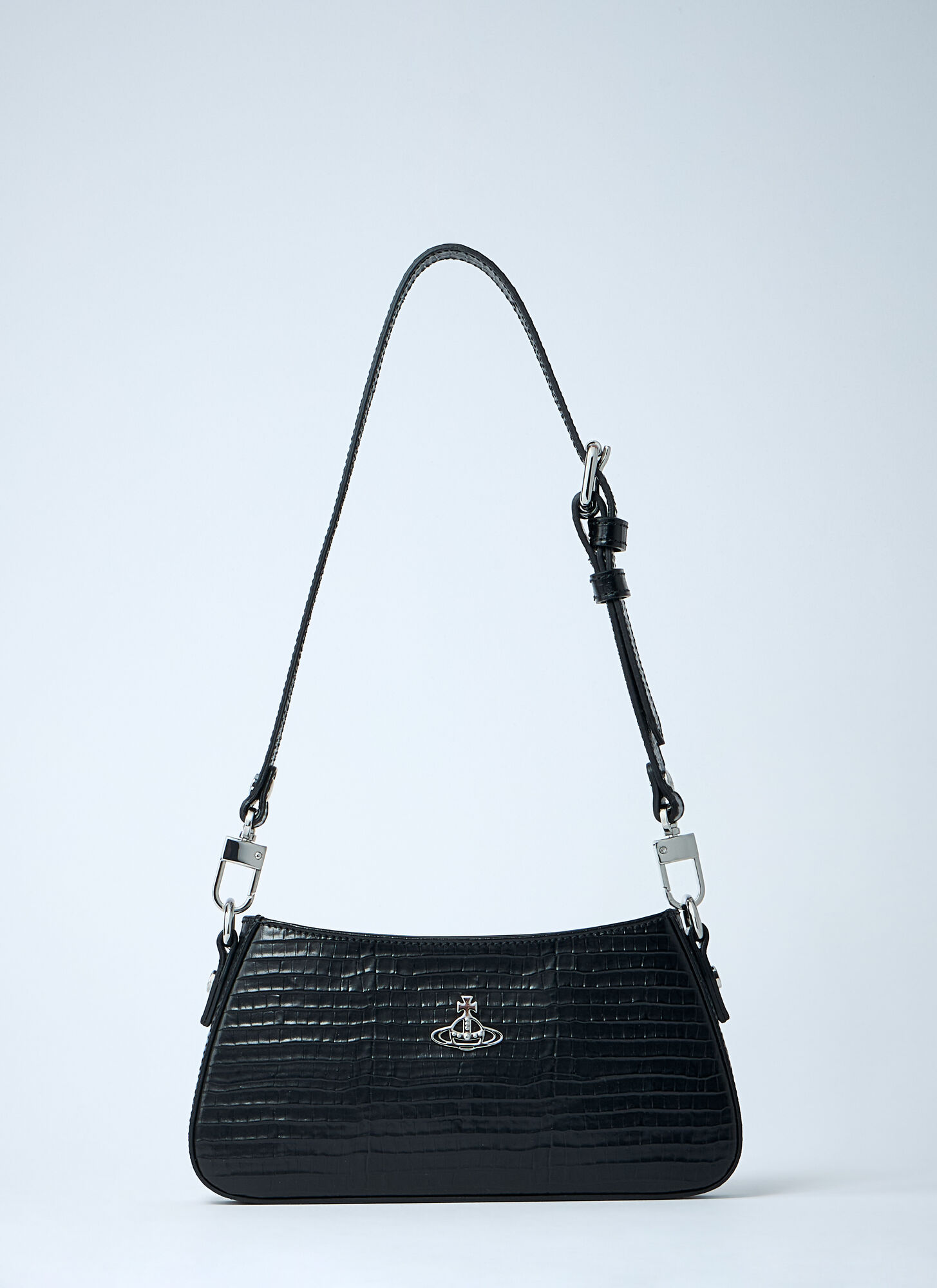 Vivienne Westwood Tasha Shoulder Phone Bag - Woman Shoulder Bags Black One Size