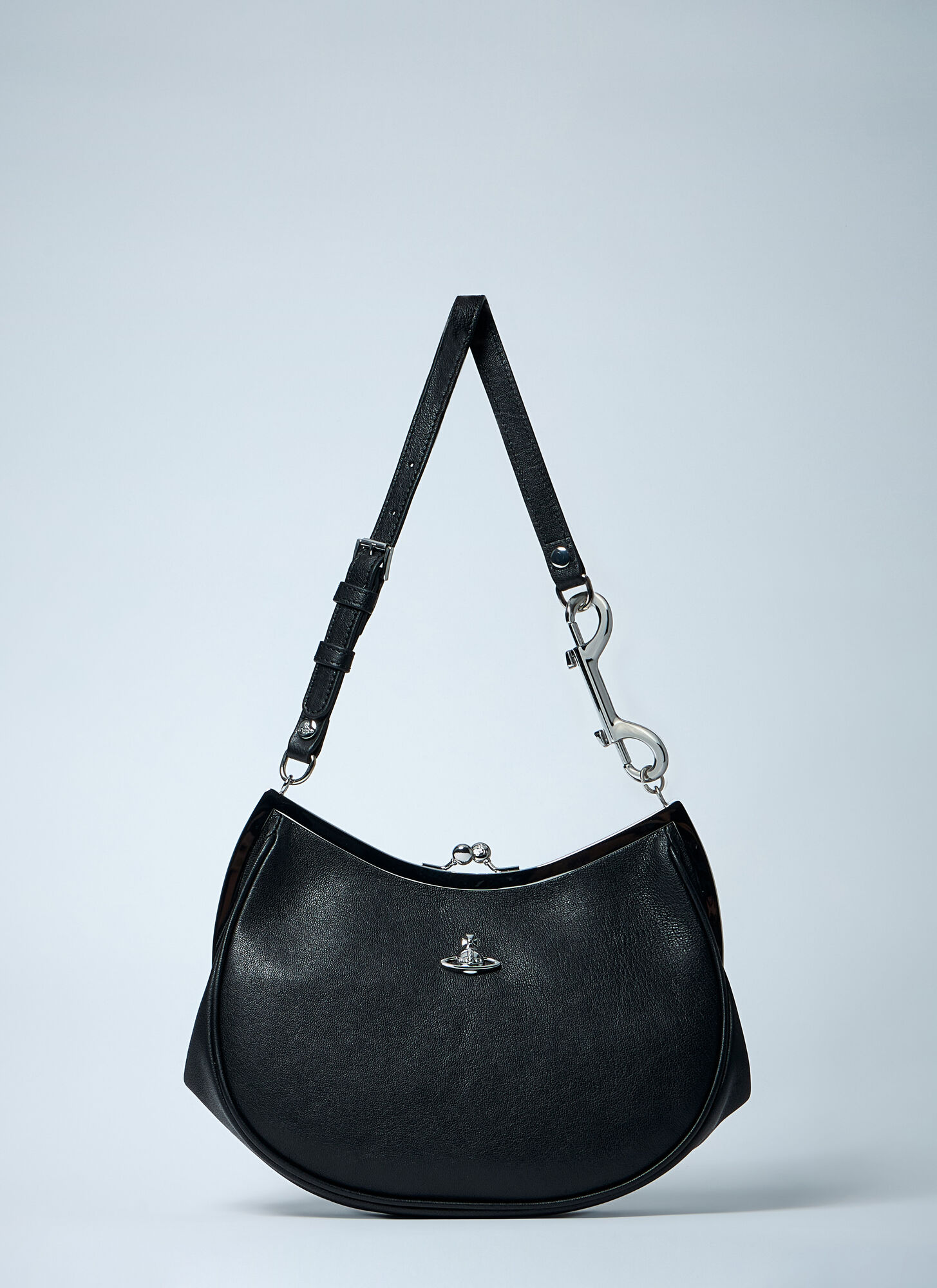 Vivienne Westwood Charm Frame Shoulder Bag - Woman Shoulder Bags Black One Size