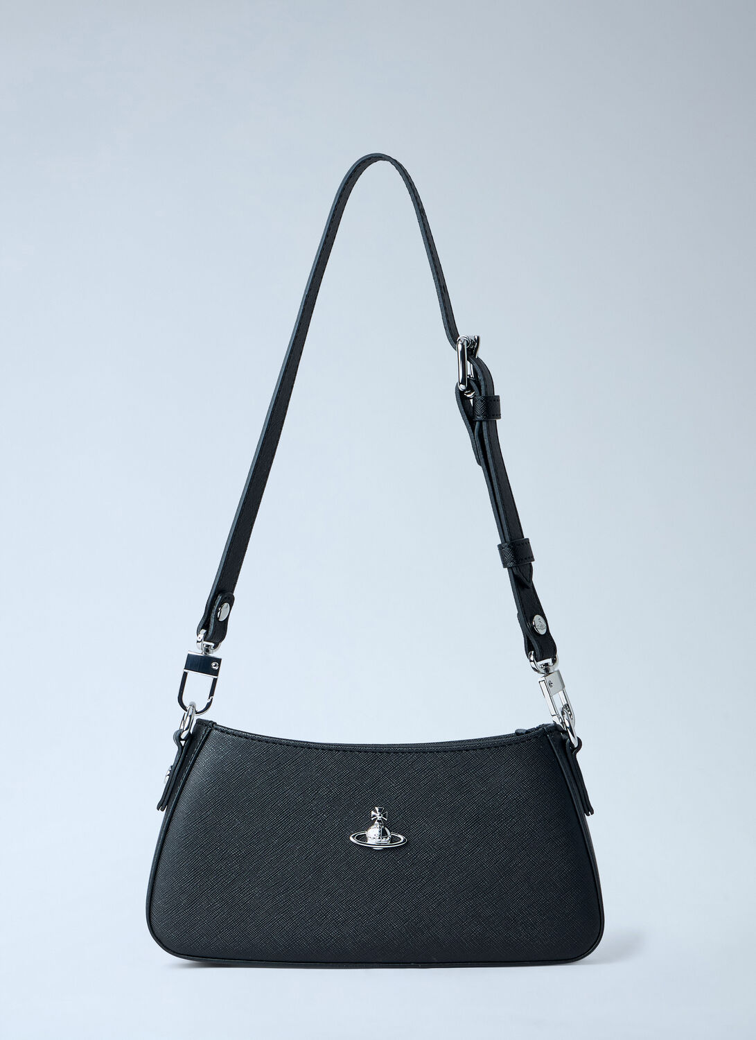 Vivienne Westwood Tash Shoulder Phone Bag In Black