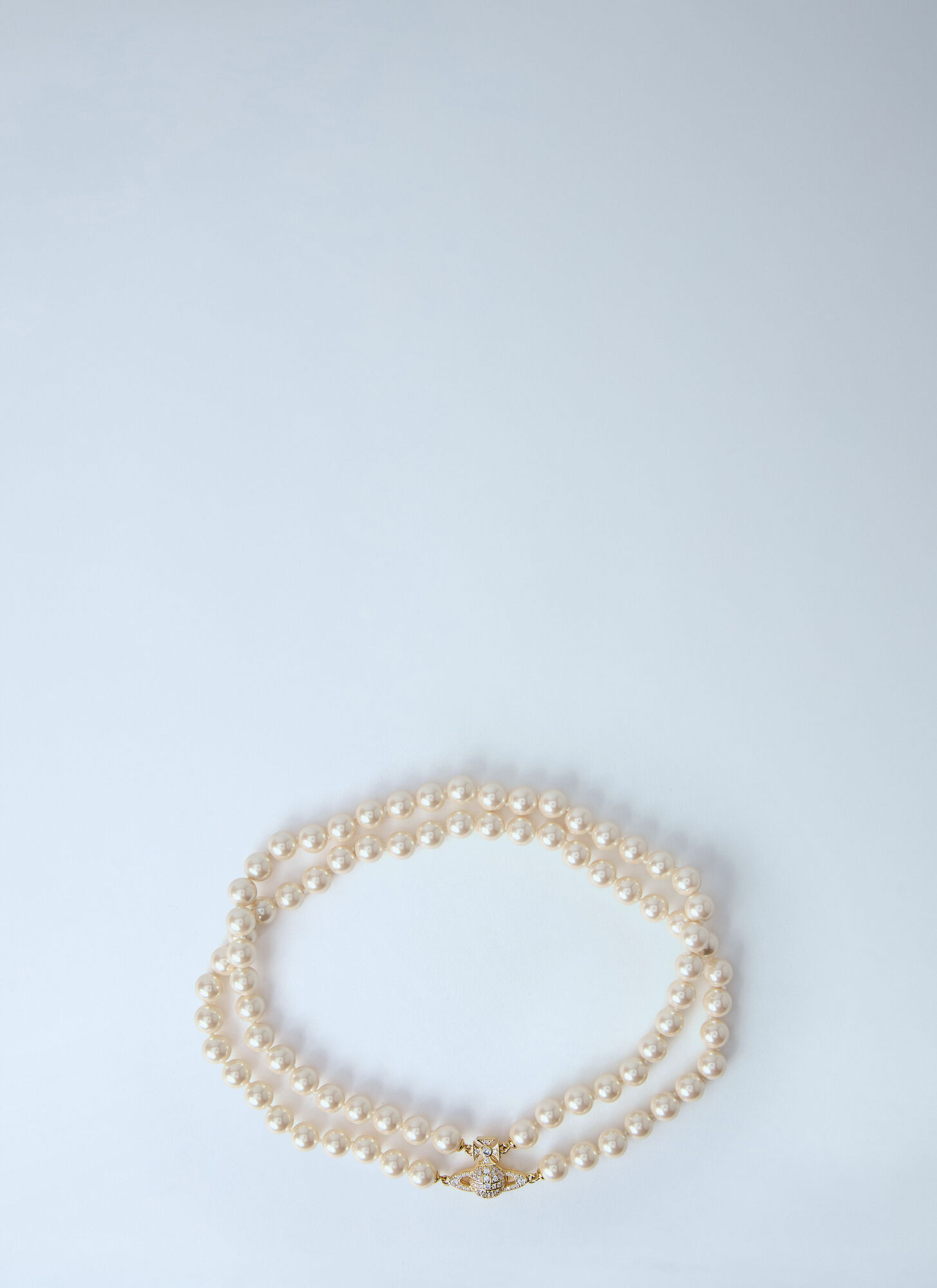 Vivienne Westwood Women's Gold Graziella Pearl Choker Necklace - Woman Jewellery One Size