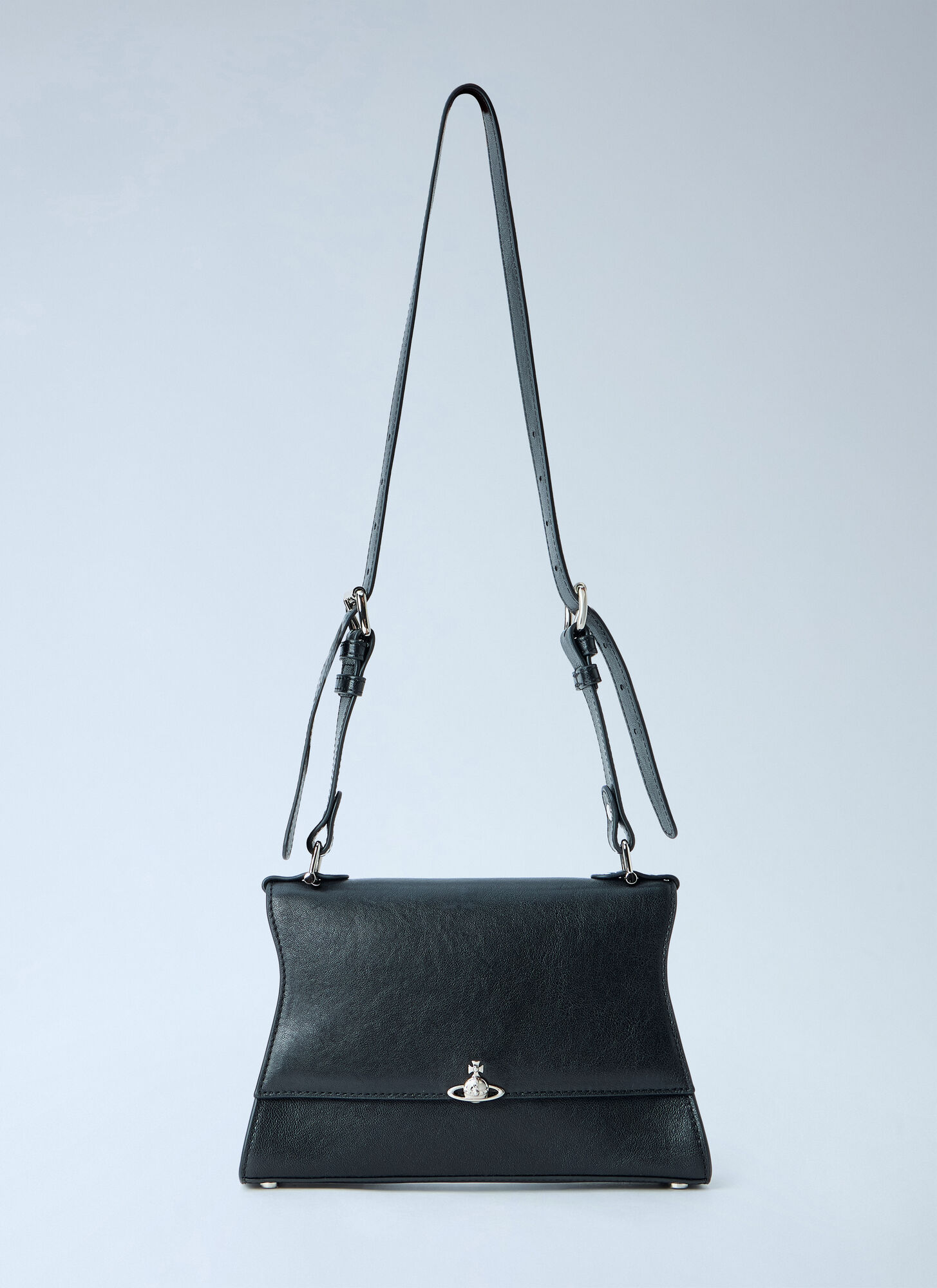 Vivienne Westwood Women's Black Bianca Small Shoulder Bag - Woman Shoulder Bags One Size