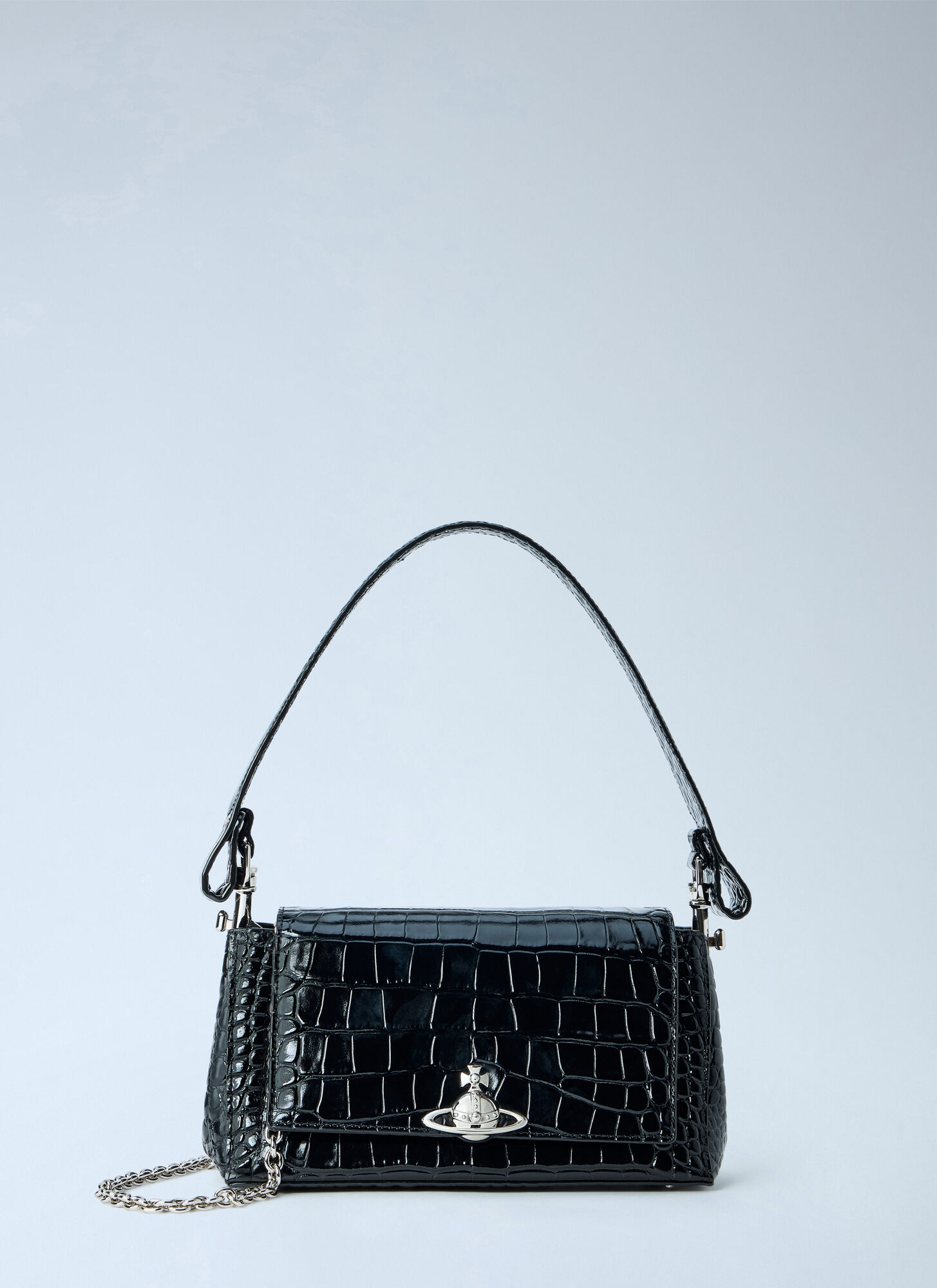 Vivienne Westwood Hazel Medium Shoulder Bag - Woman Shoulder Bags Black One Size