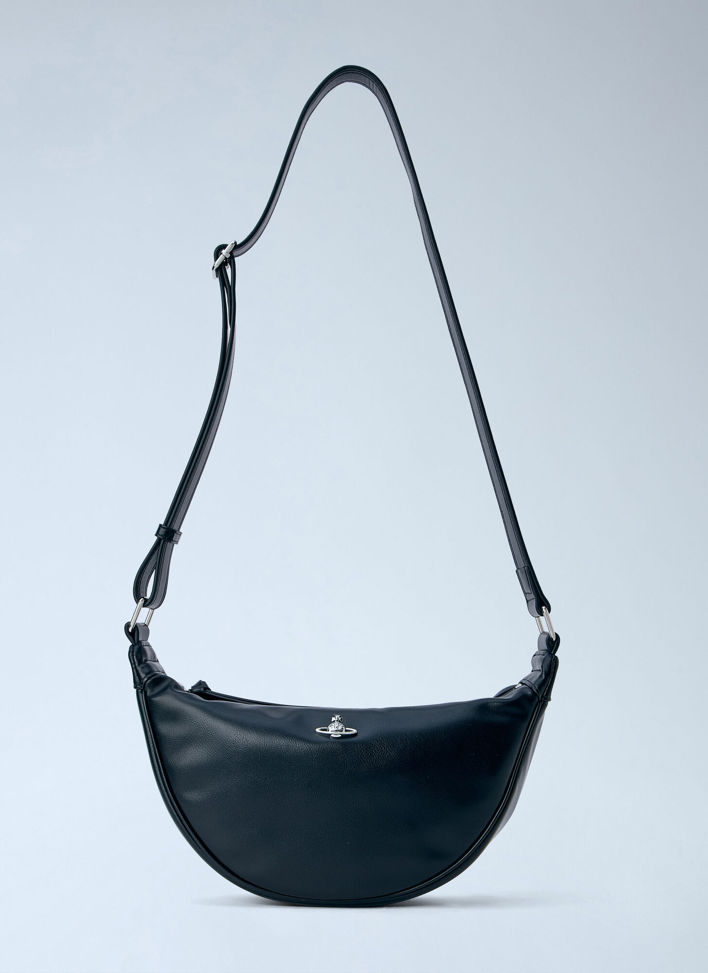 Vivienne Westwood Lacey Crossbody Bag - Woman Shoulder Bags Black One Size