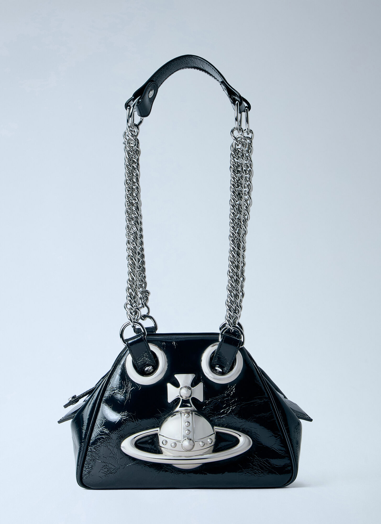 Vivienne Westwood Archive Orb Chain Handbag - Female - Shoulder Bags - Black - One Size - Bags - Image 2