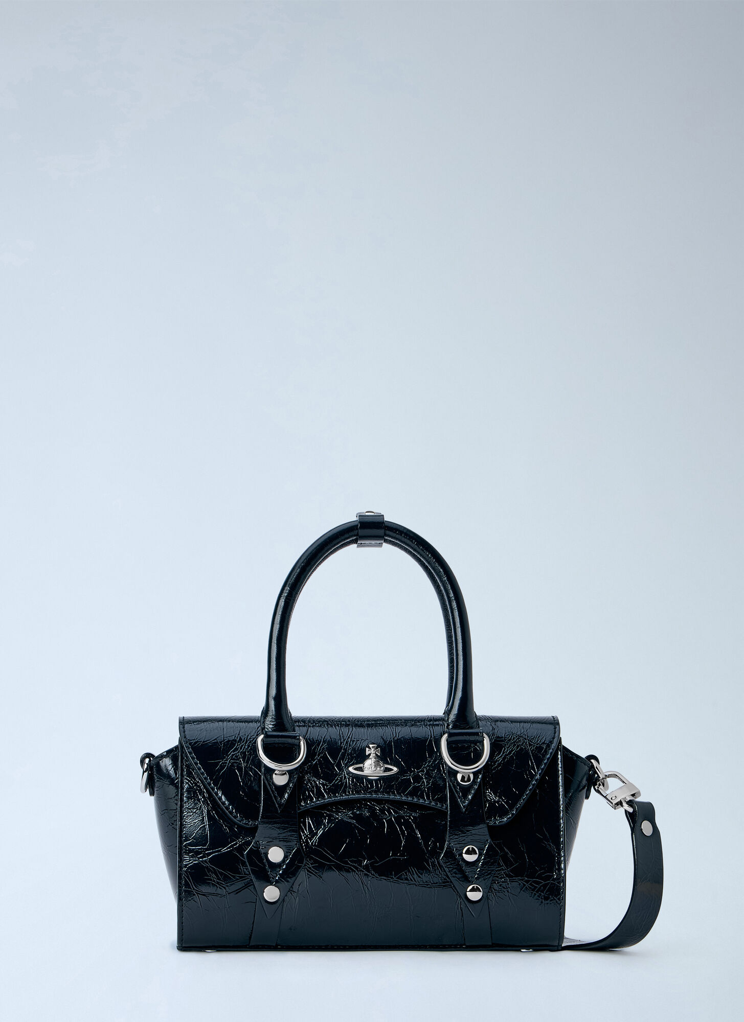 Vivienne Westwood Bettina Mini Crossbody Bag - Woman Handbags Black One Size