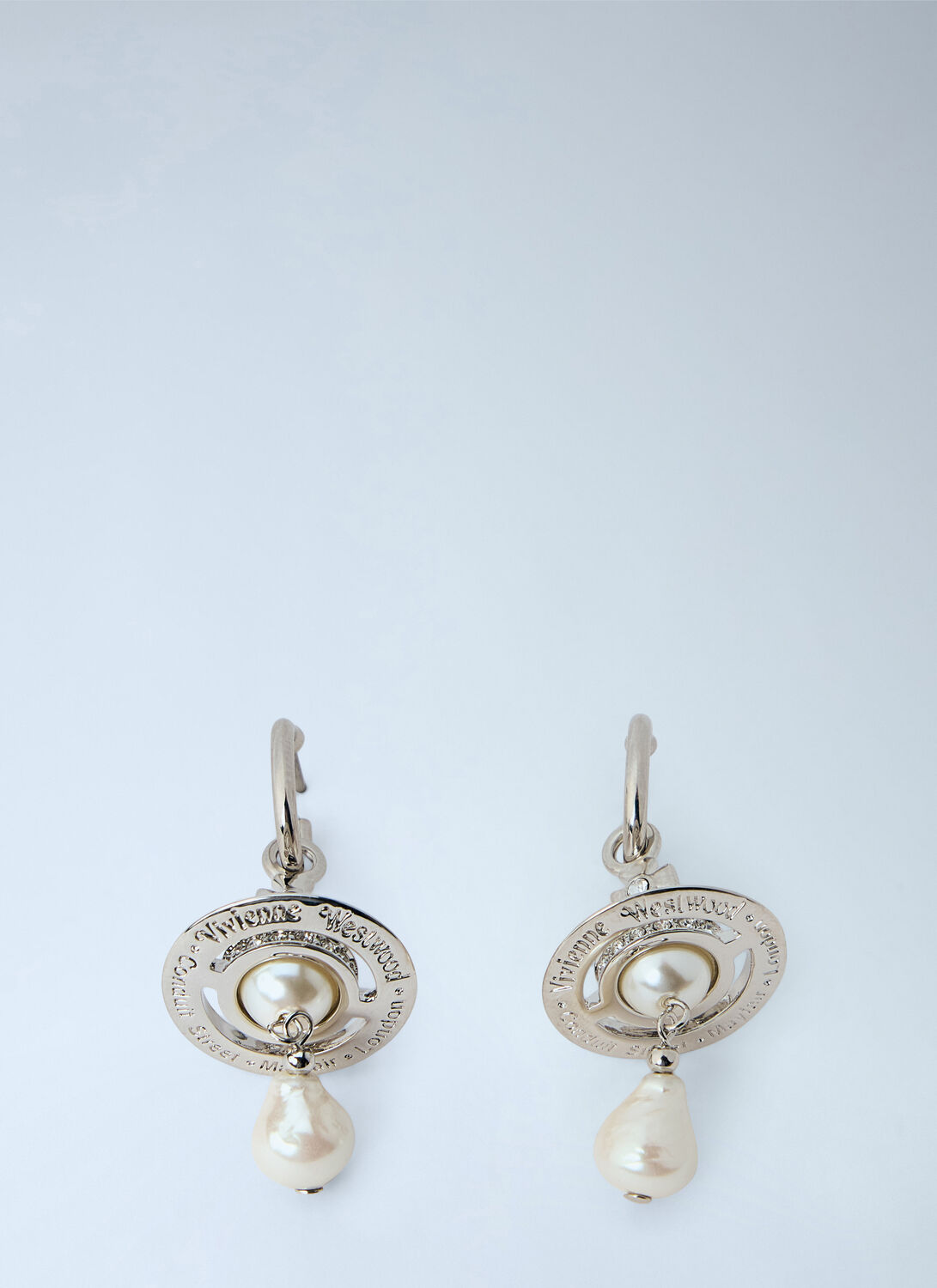 Vivienne Westwood Aleksa Earrings In Silver