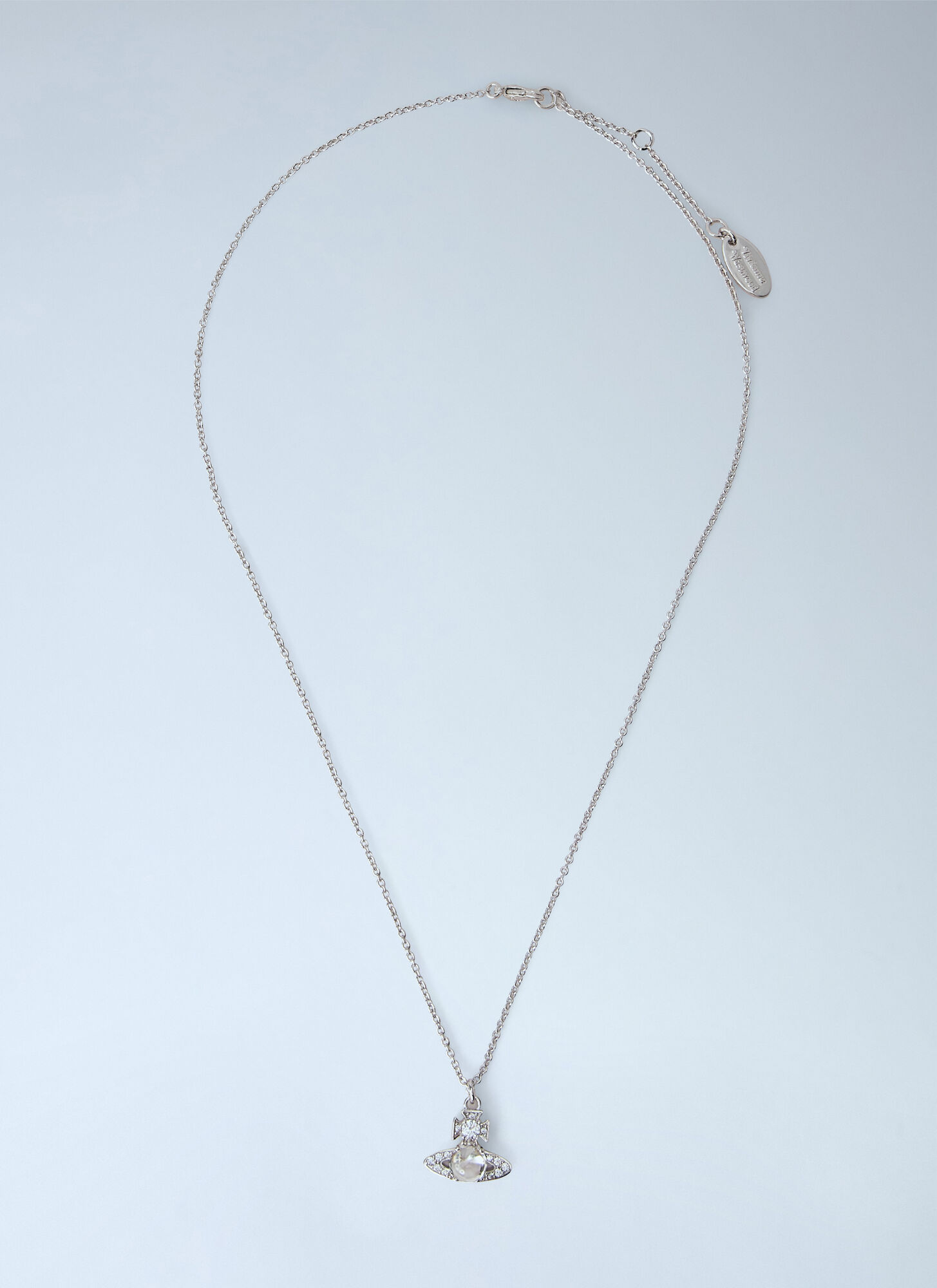 Vivienne Westwood , Necklaces, Female, Gray, One Size, Ondina Pendant - Image 3