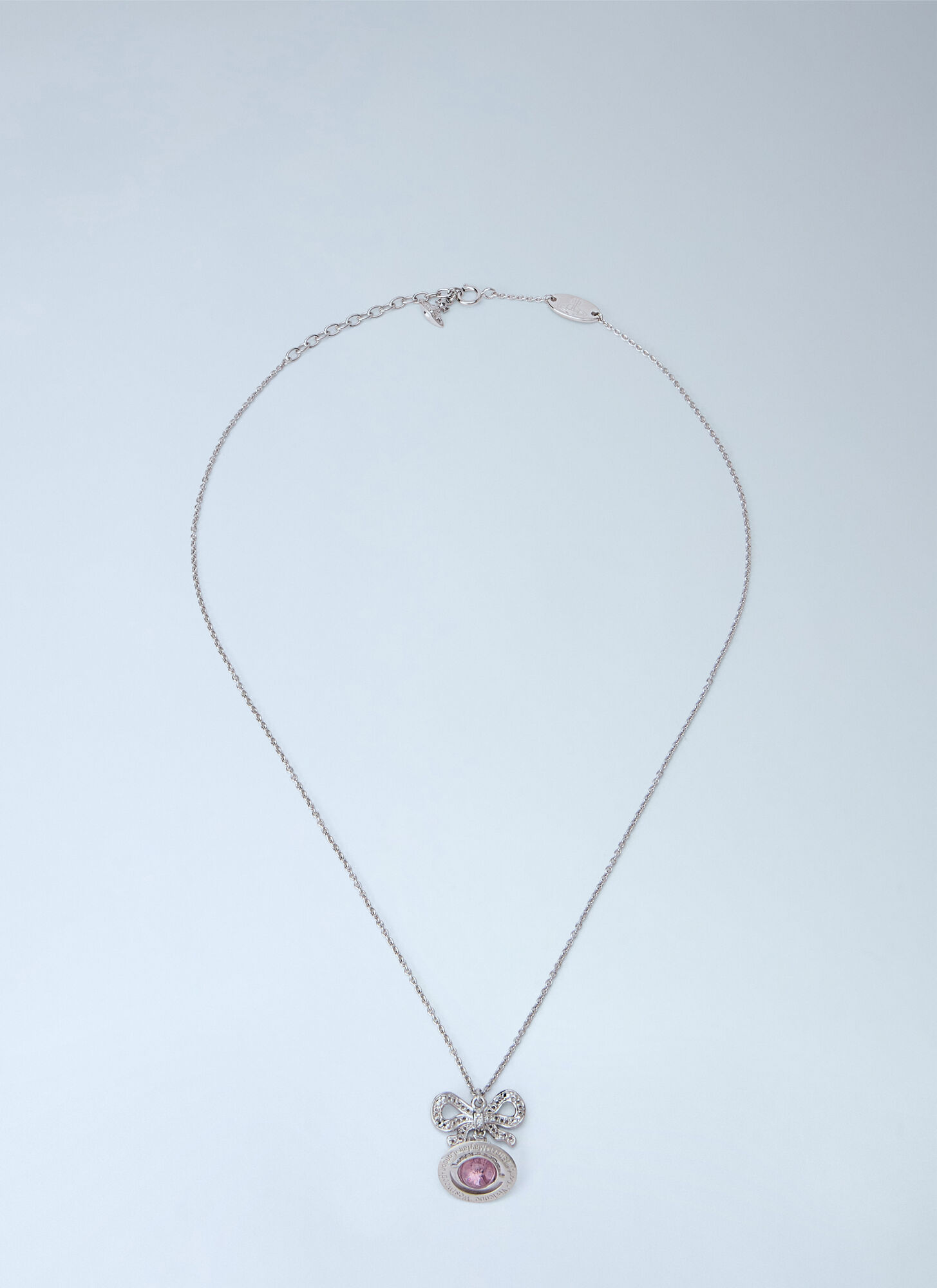Vivienne Westwood Unisex Silver Octavie Pendant Necklace - Jewellery One Size