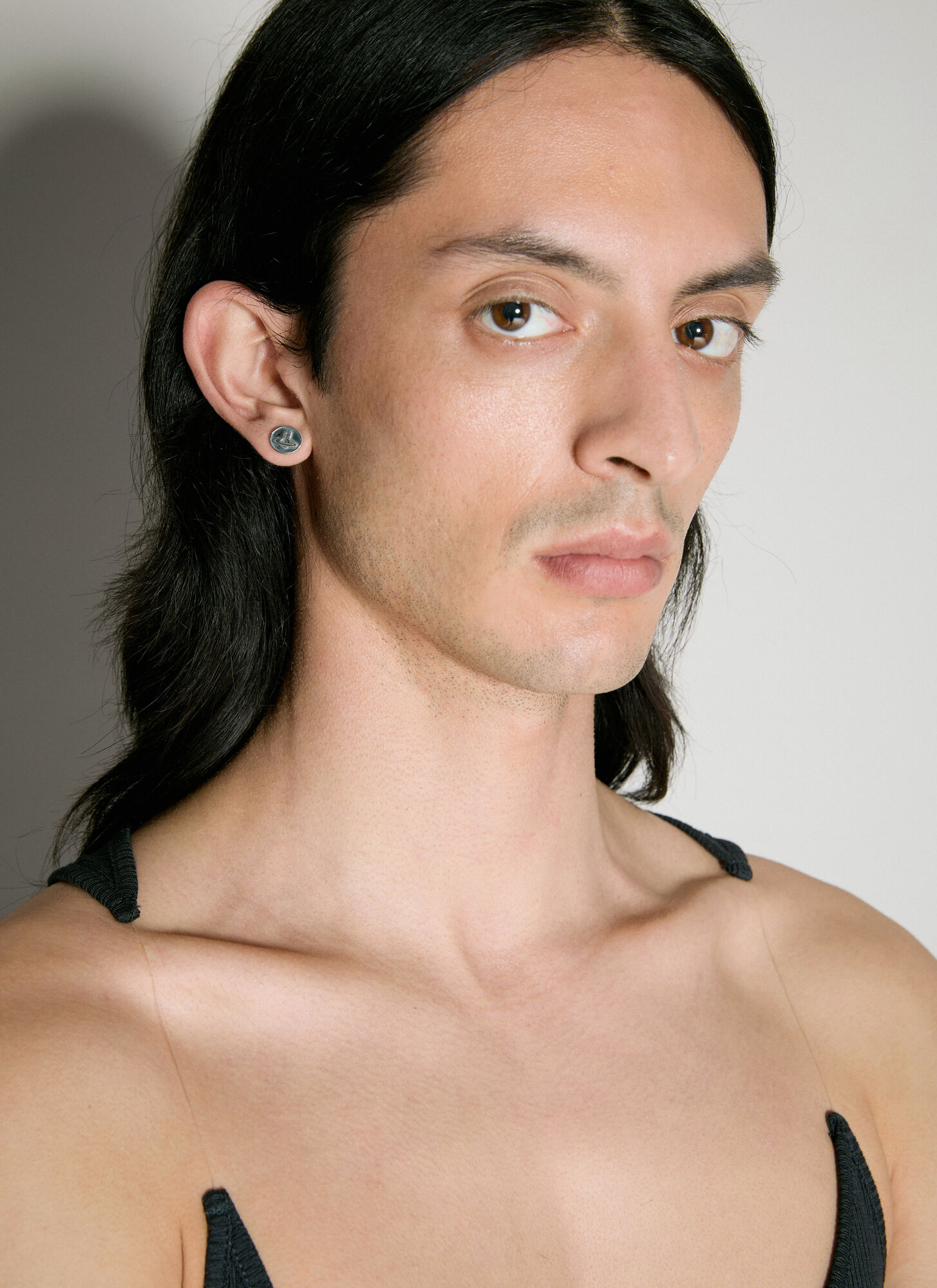 Vivienne Westwood Men's Silver Samson Single Earring - Man Jewellery One Size