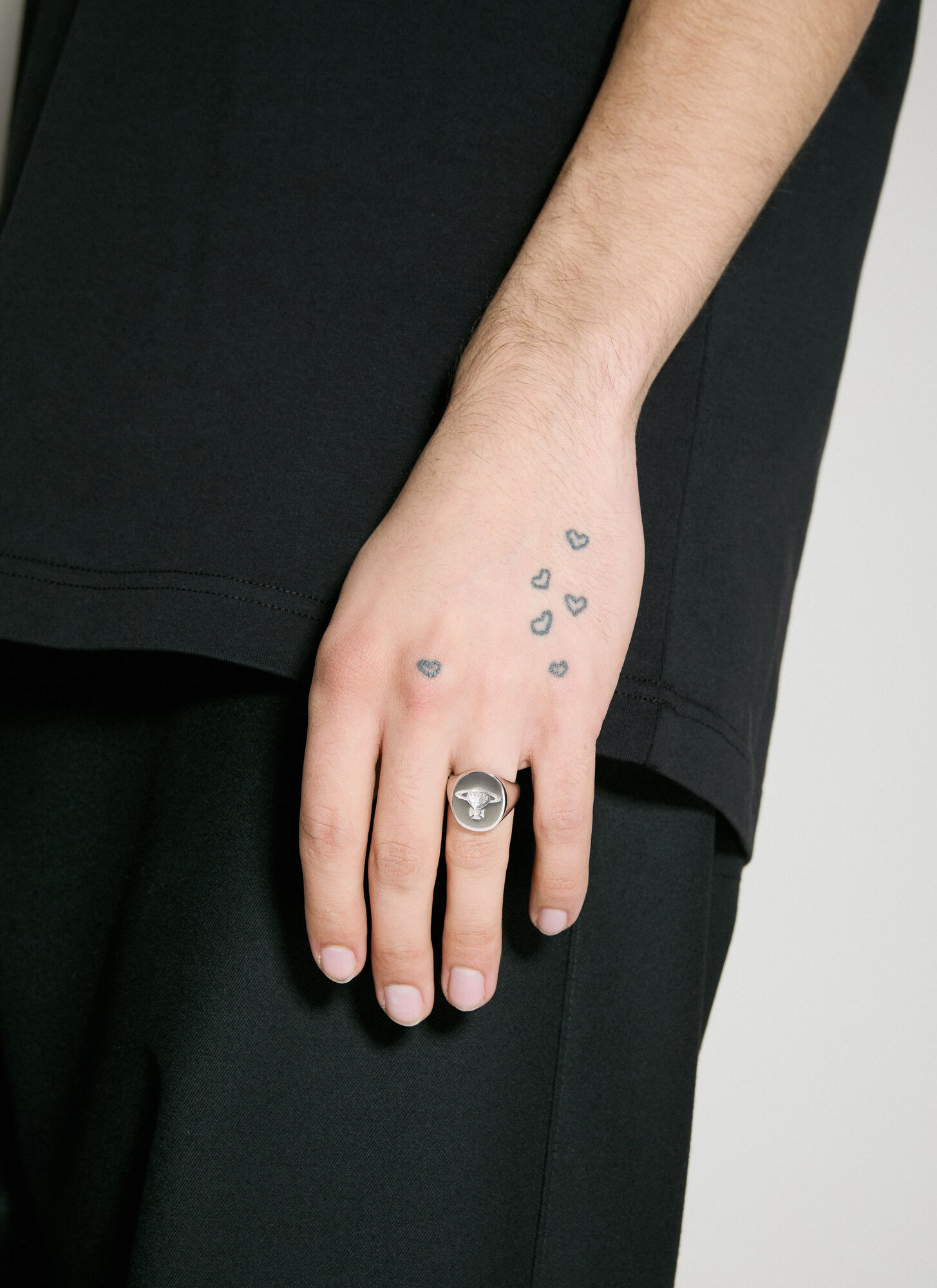 Vivienne Westwood Unisex Silver Seal Ring - Jewellery L