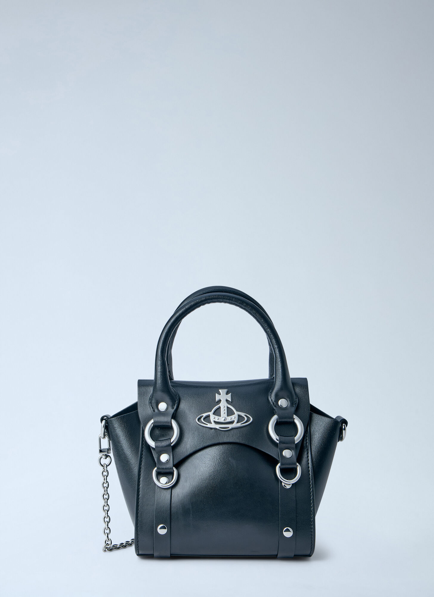 Vivienne Westwood 贝蒂迷你手袋配链条 - 斜挎包 Black One Size