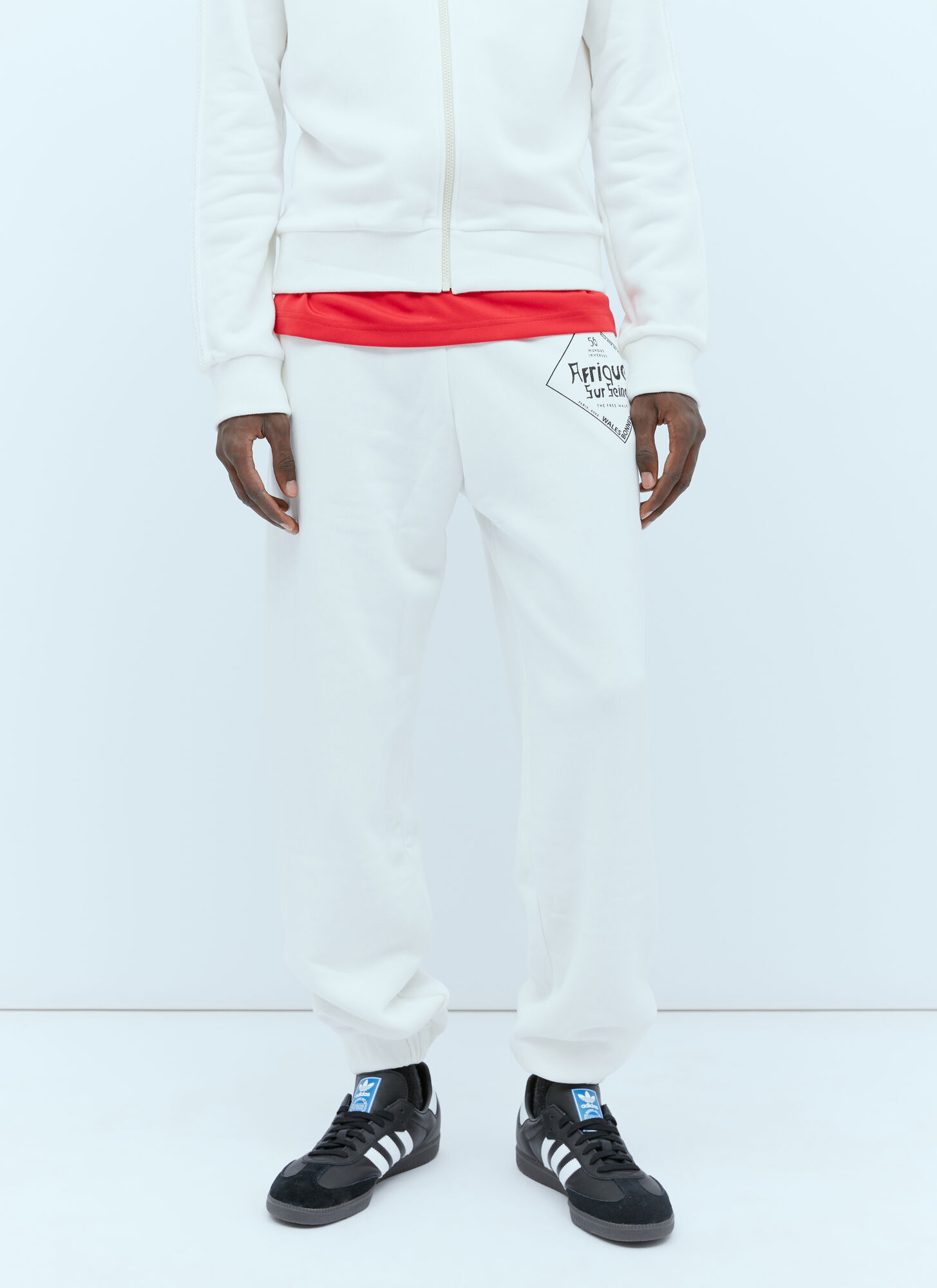 Wales Bonner Men's White Wander Track Pant - Man Track Pants S