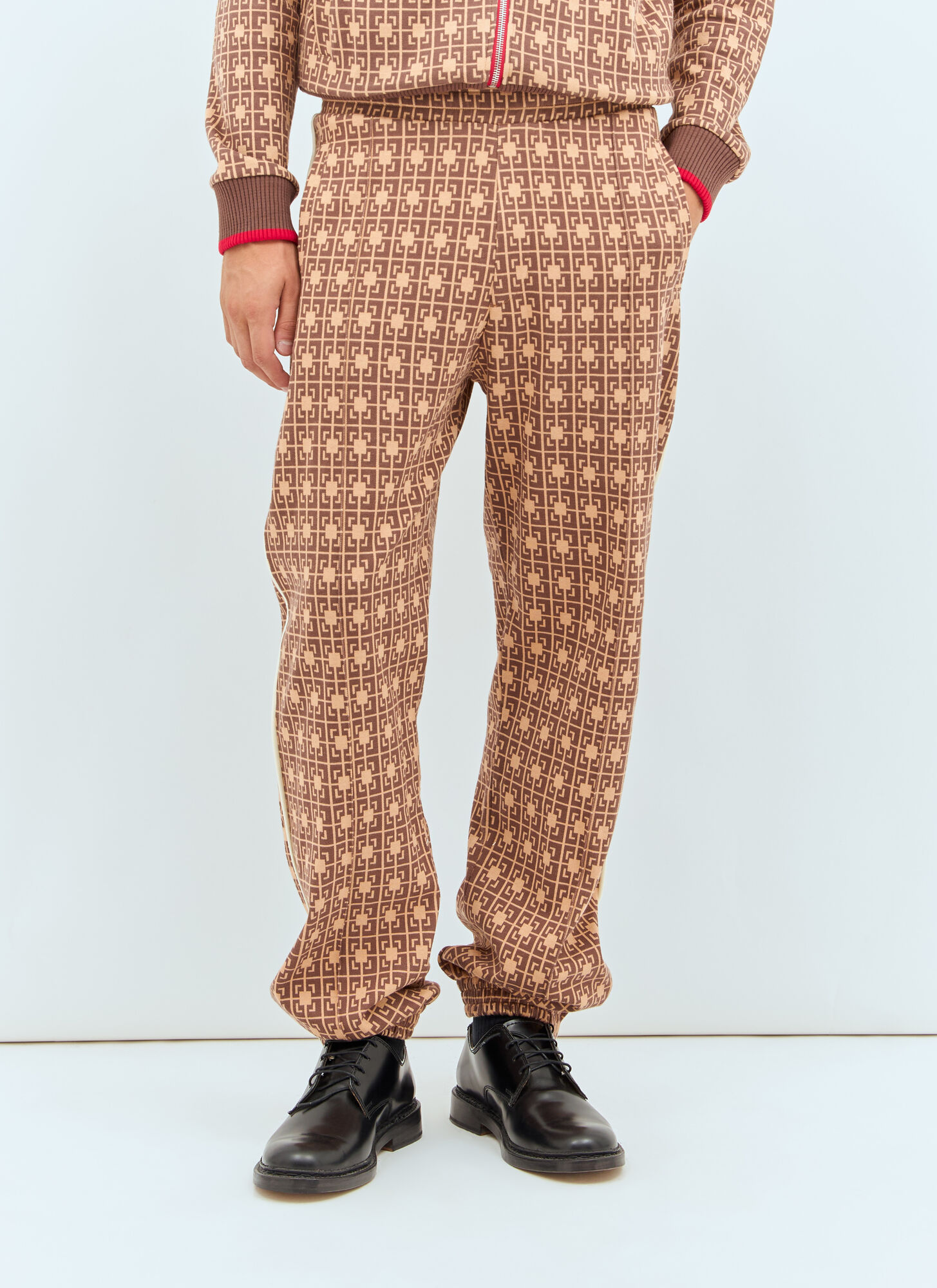 Wales Bonner Men's Brown Power Track Pants - Man Track Pants M