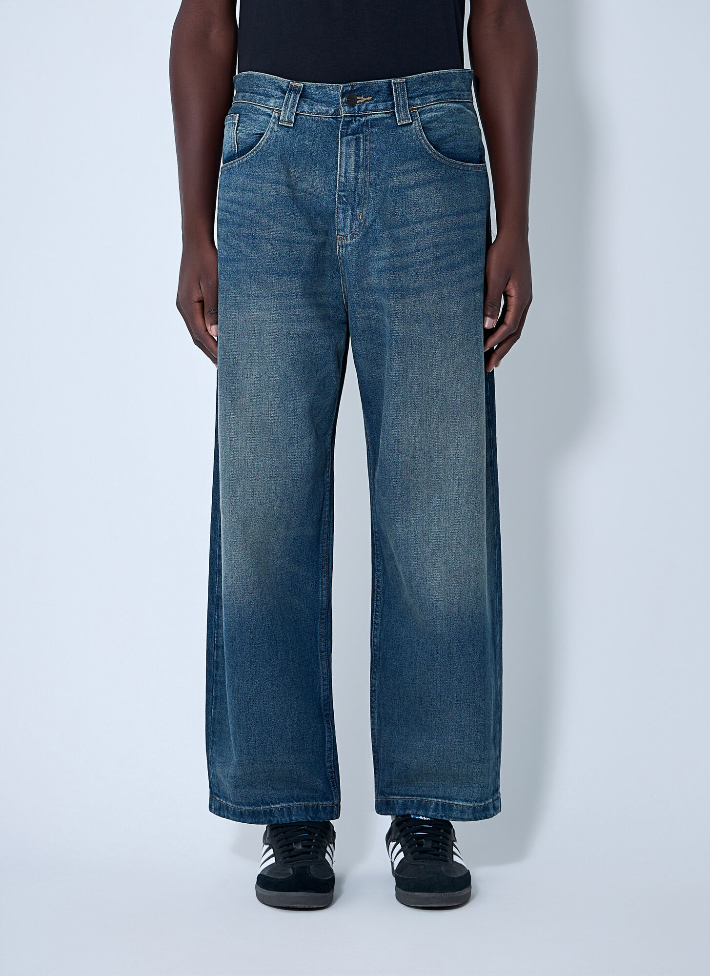 Carhartt Wip Uomo Blu - Brady Pant - Jeans - M - Immagine 2