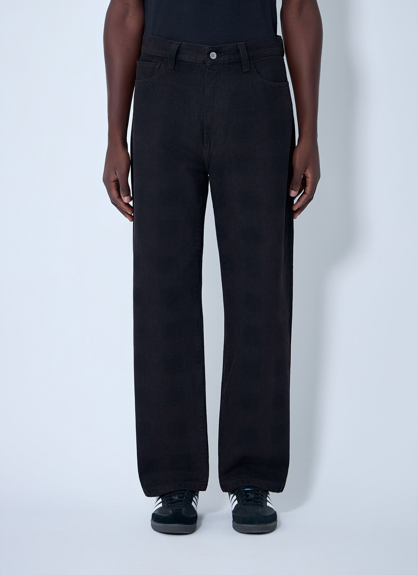 Carhartt Wip Men's Black Everson Jeans - Man Pants 28