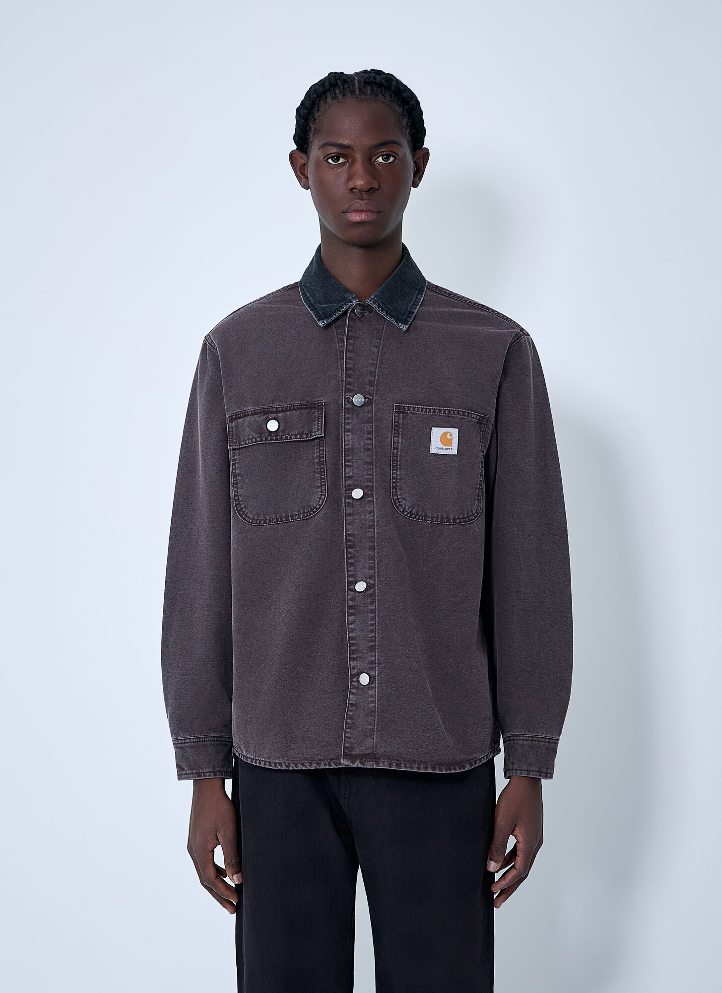 Carhartt Wip Uomo Marrone - Mitch Shirt Jacket - Jackets - S - Immagine 3