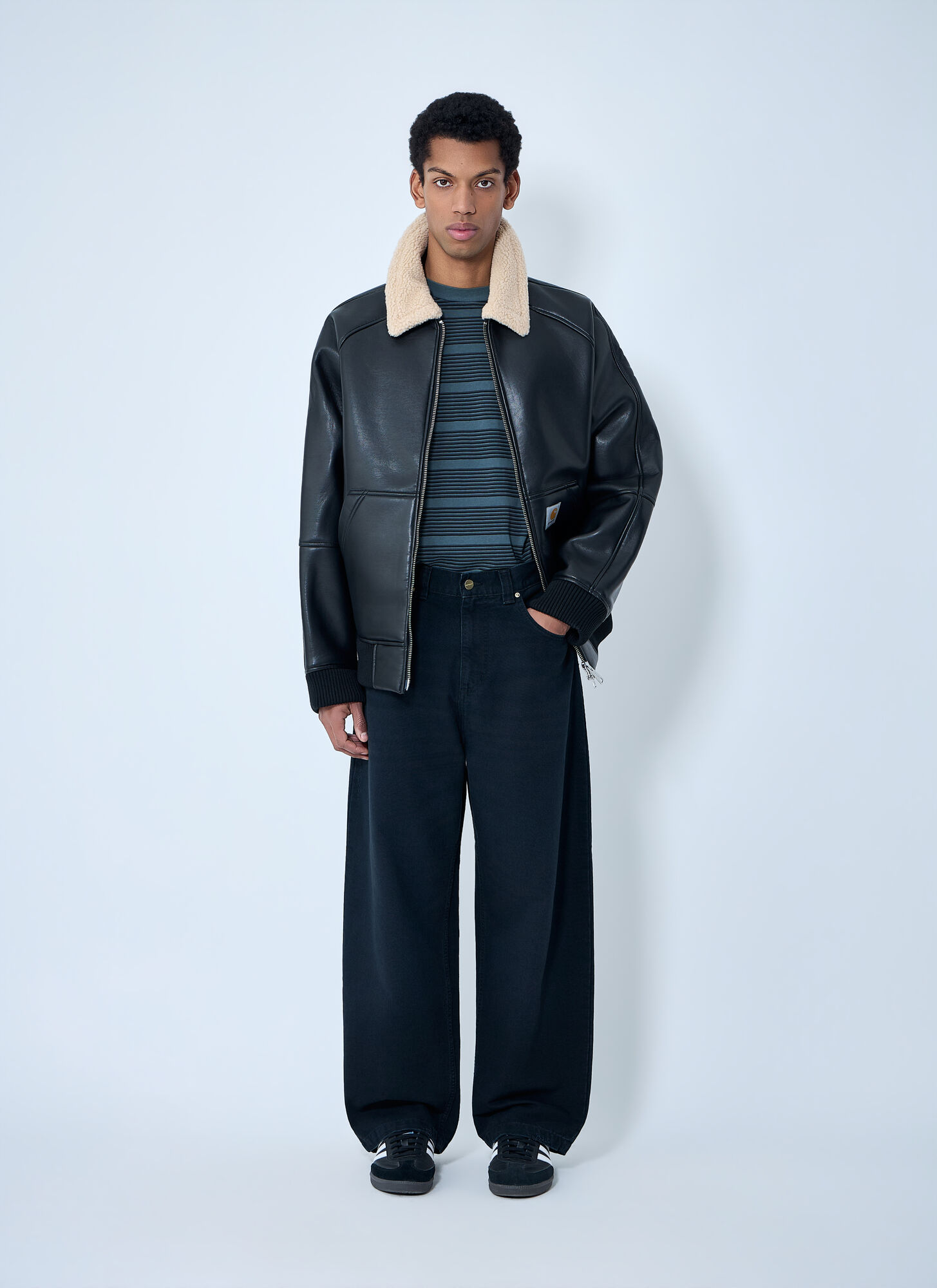  Carhartt Wip Carhartt Wip Shepton Jacket - Mann Jacken Black L 