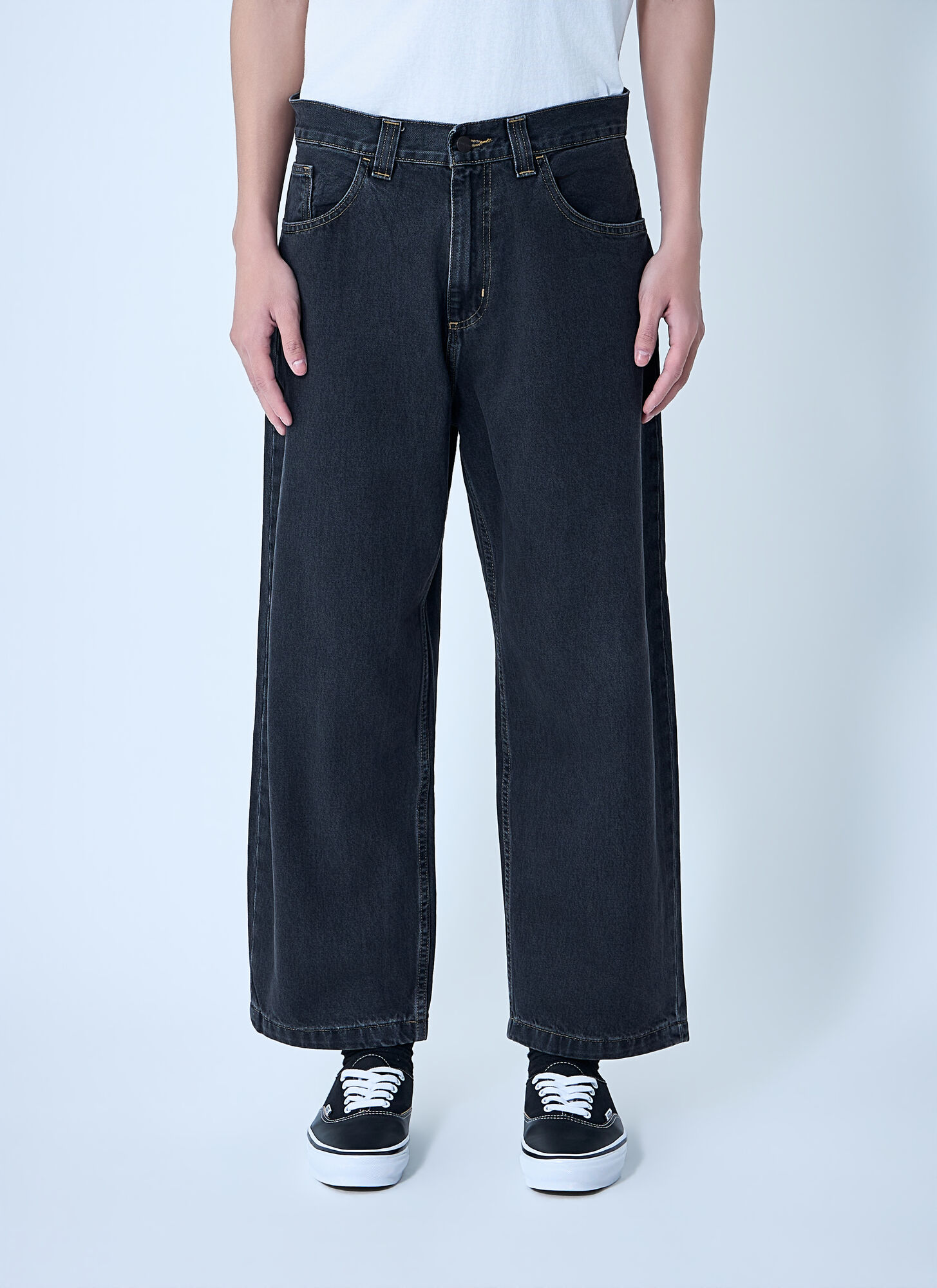 Carhartt Wip Unisex Black Brandon Pants - Pants Xl