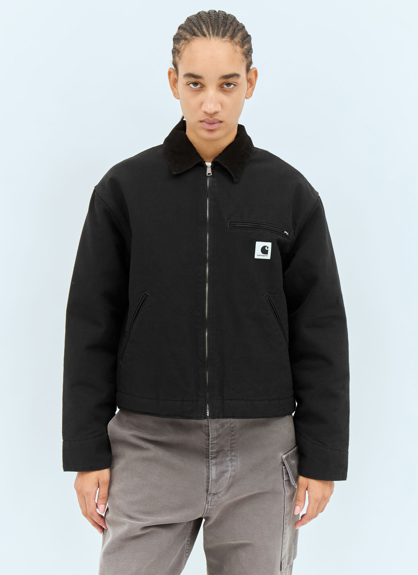 Carhartt Wip Og Detroit Jacket - Woman Jackets Black Xs