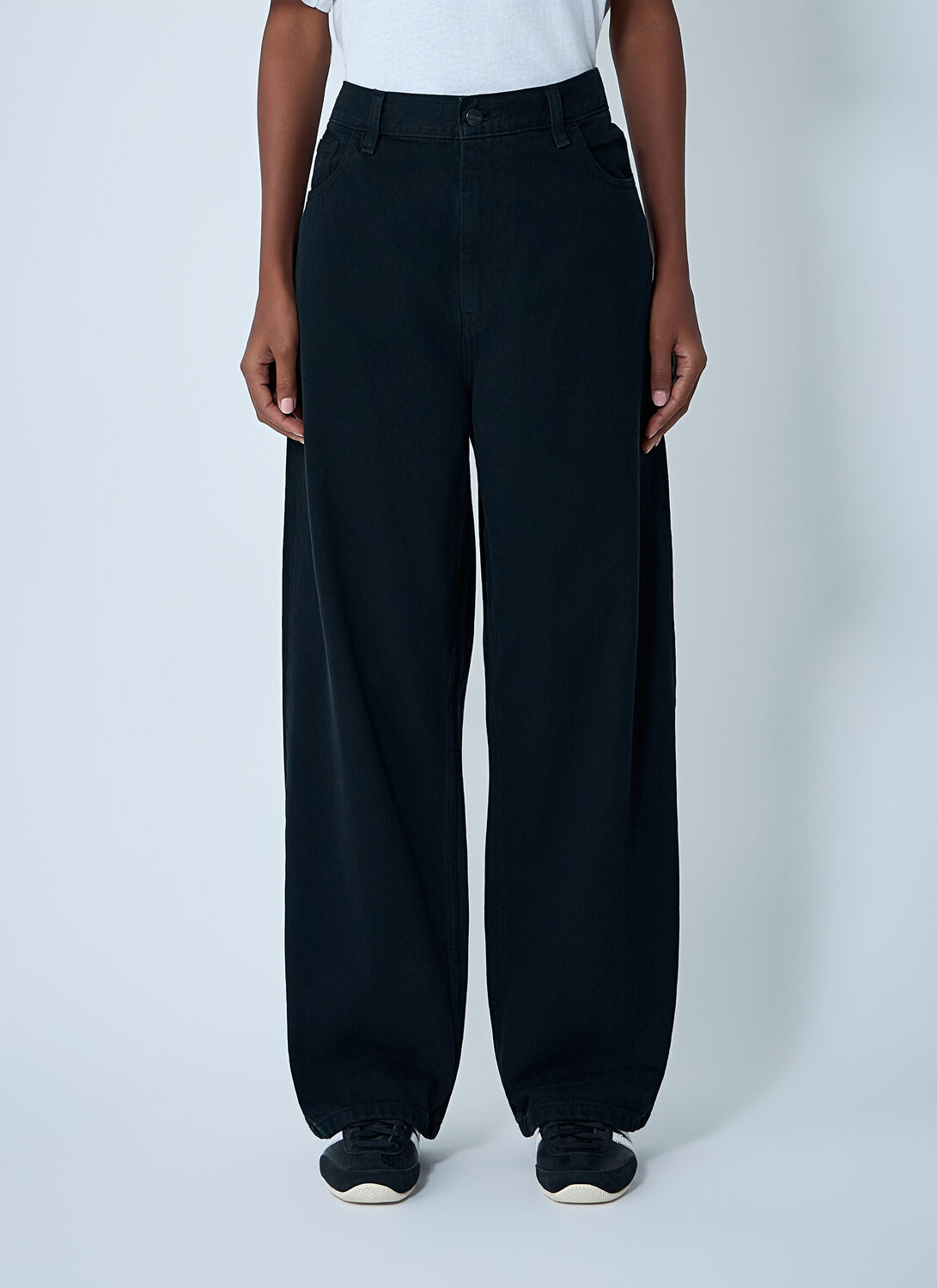 Carhartt WIP Brandon Pant 'smith' Denim Jeans - Woman Pants Black L