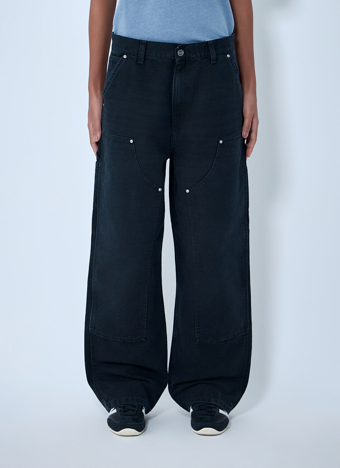 Carhartt WIP Brandon Double Knee Pants - Woman Pants Black S