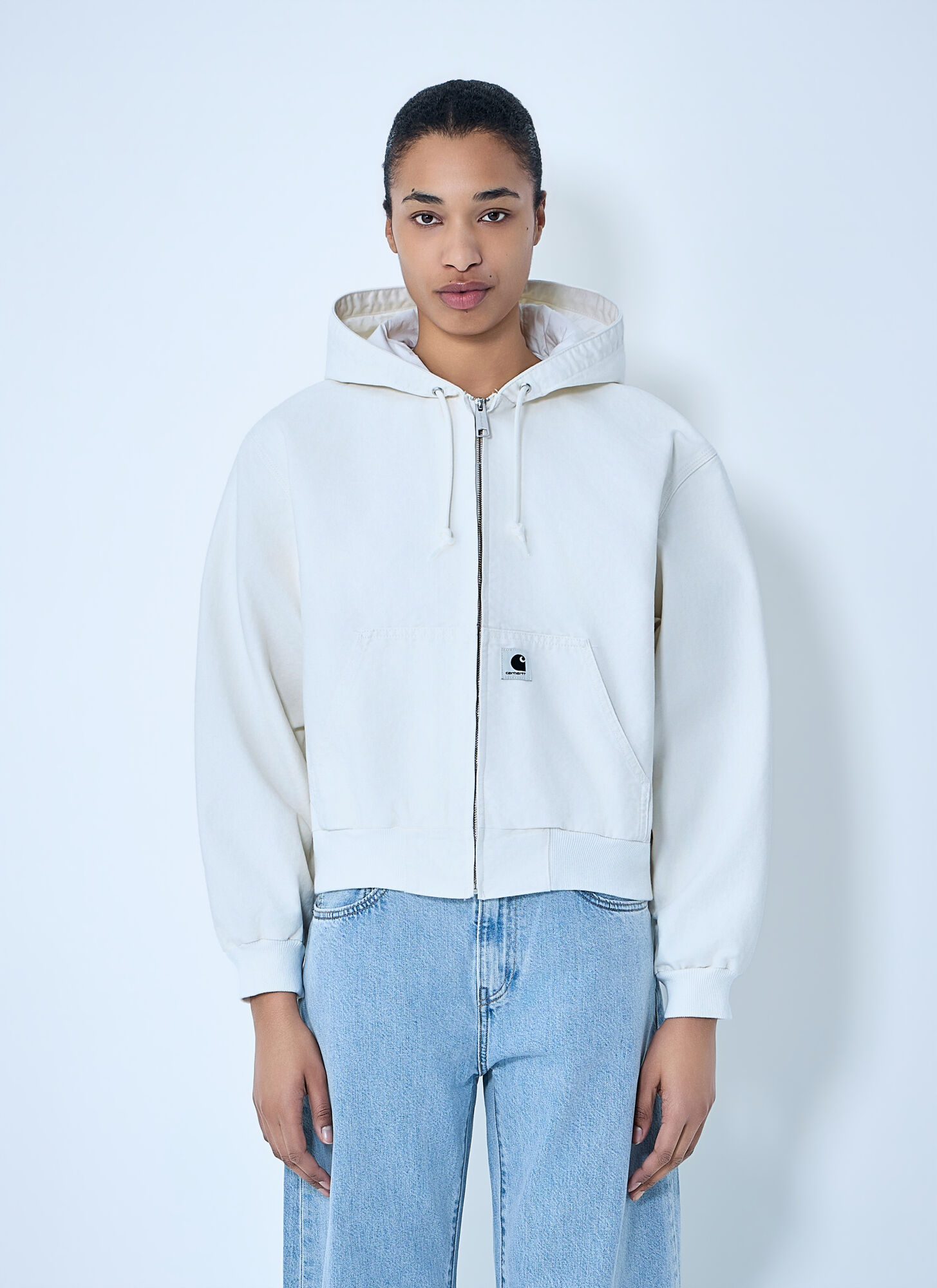 Carhartt Wip Donna Bianco - Og Active Jacket, Size: S - Immagine 1