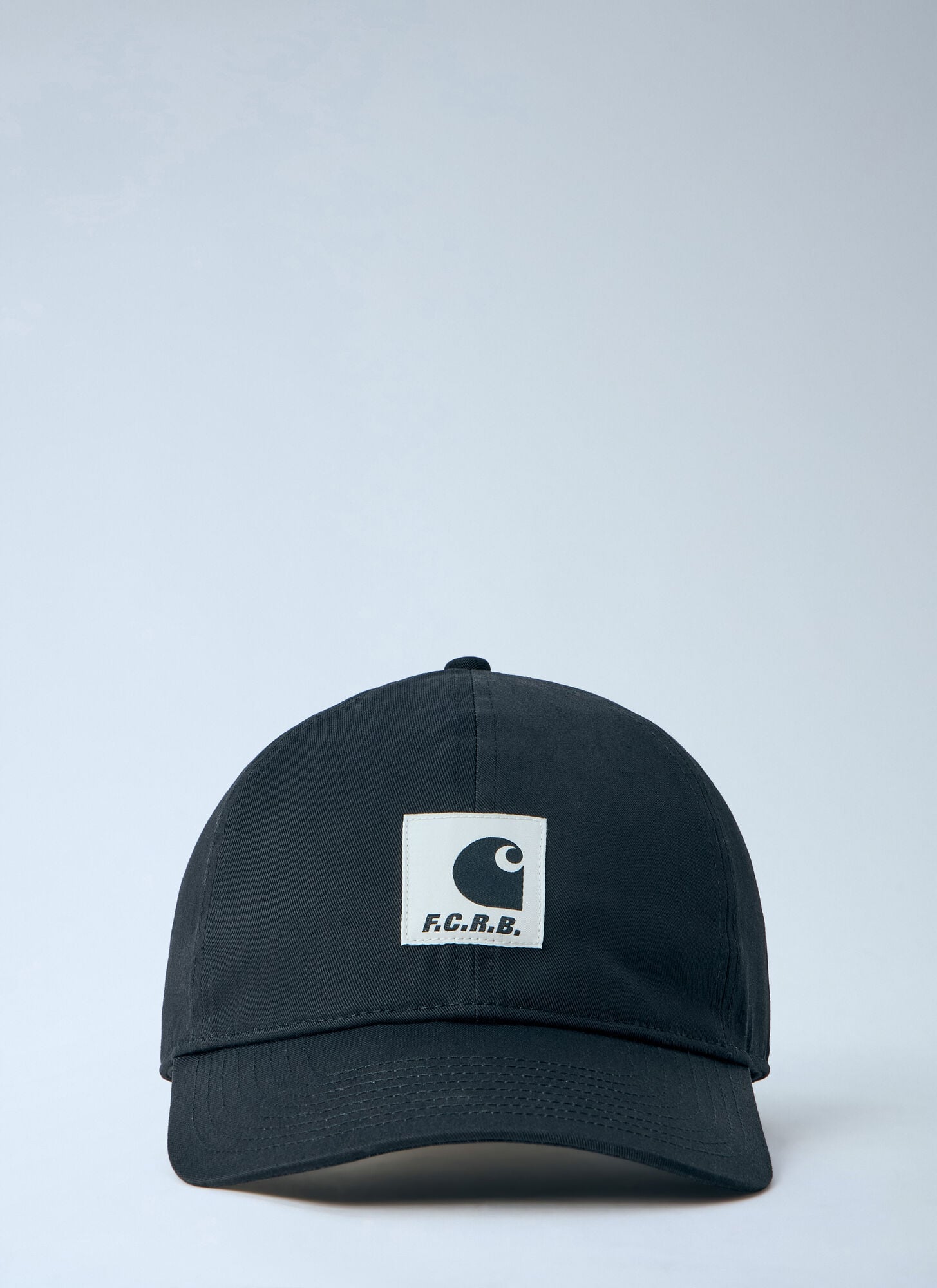 Carhartt Wip X F.c.real Bristol Logo Patch Baseball Cap - Hats Black One Size