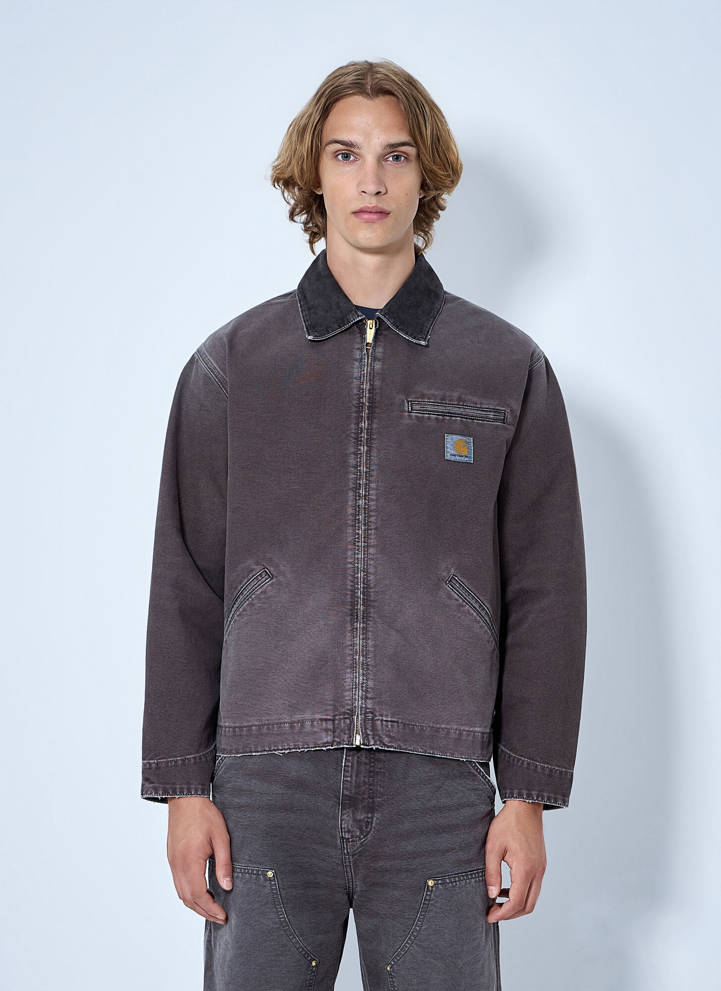 Carhartt Wip Og Detroit Jacket - Jacken Dark Purple Xl - Immagine 1