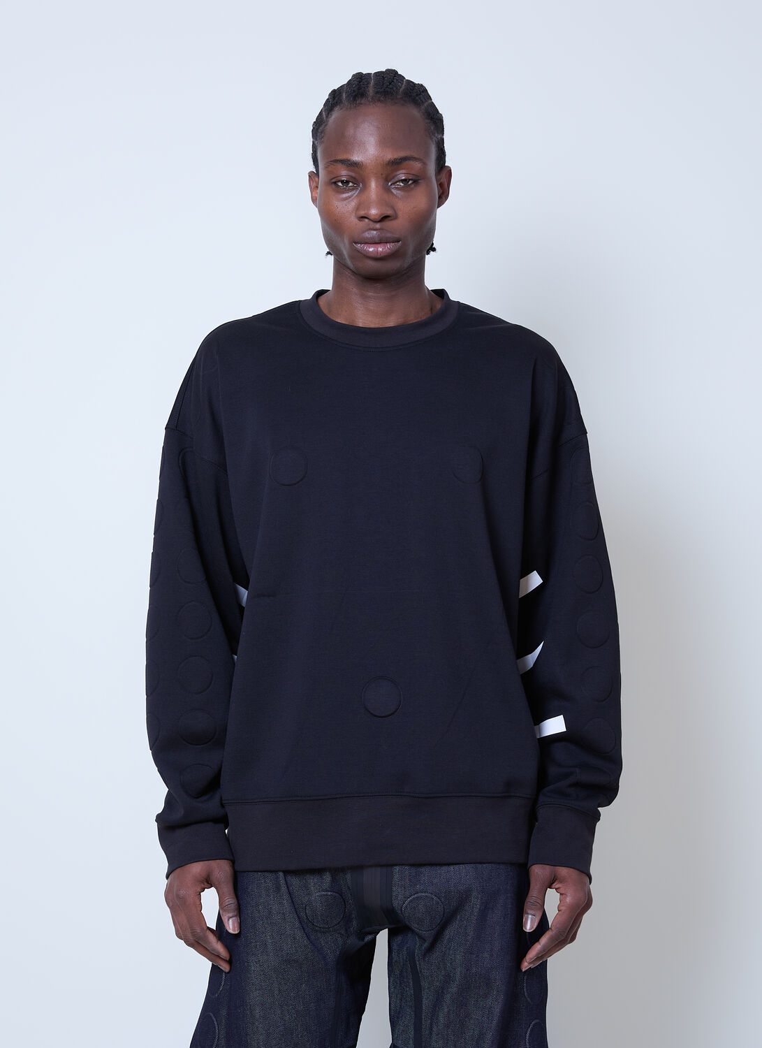 Walter Van Beirendonck Text Print Sweatshirt In Black