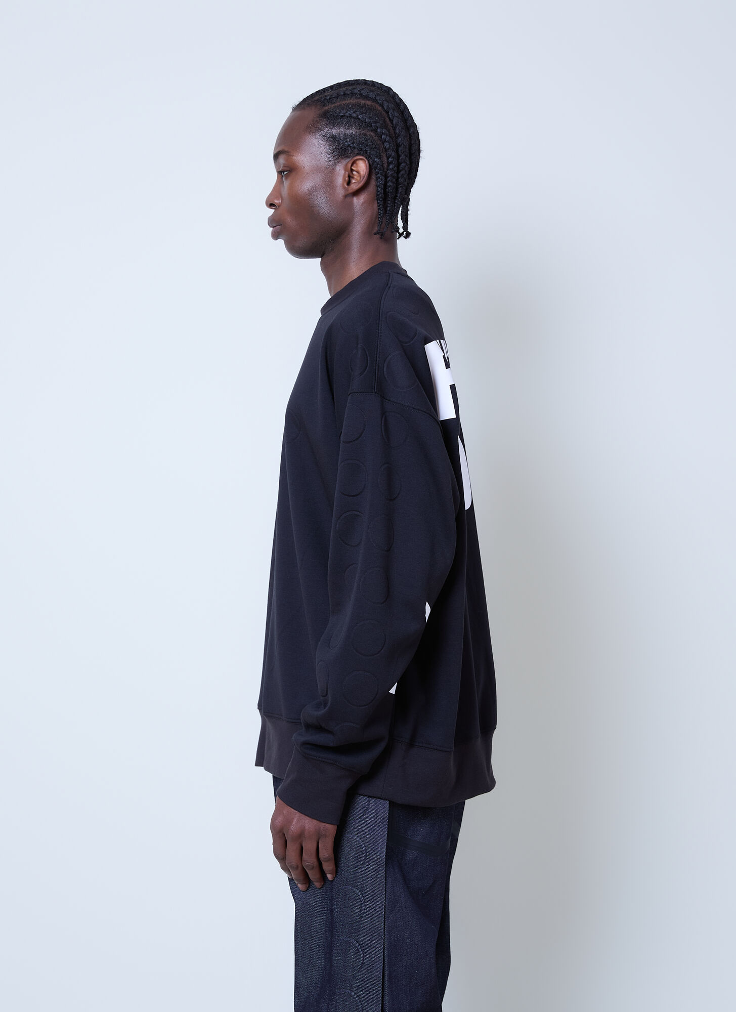  Walter Van Beirendonck X G-star Walter Van Beirendonck X G-star Text Print Sweatshirt - Mann Sweatshirts Black M 