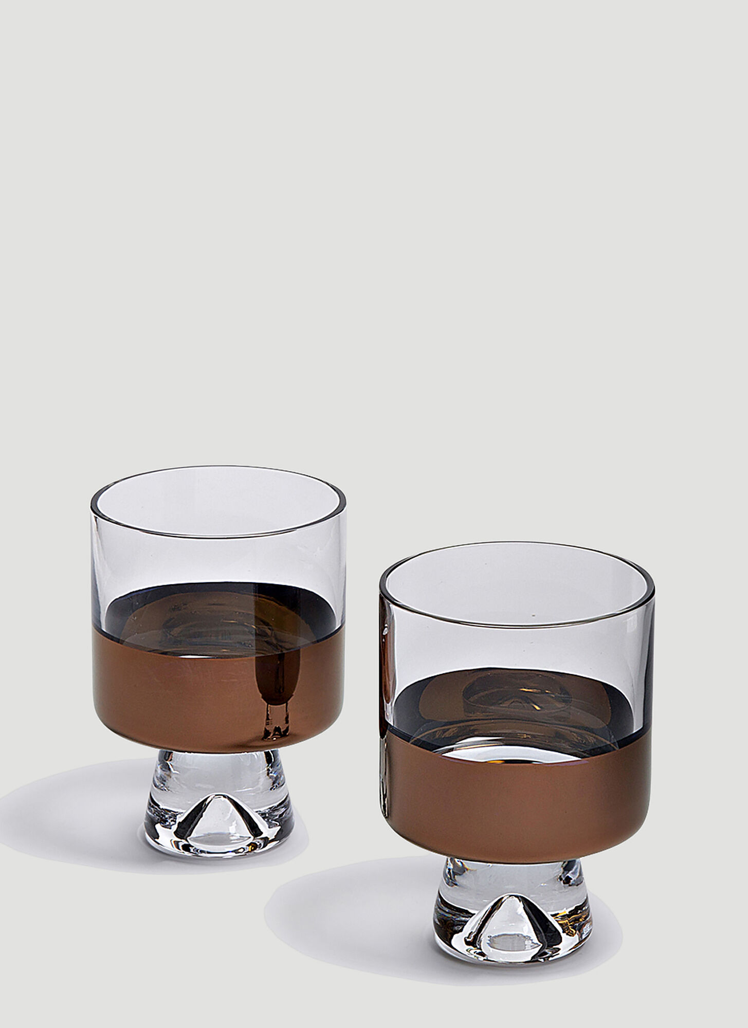  Tom Dixon Tom Dixon Tank Low Ball Glasses -  Kitchen Clear One Size 