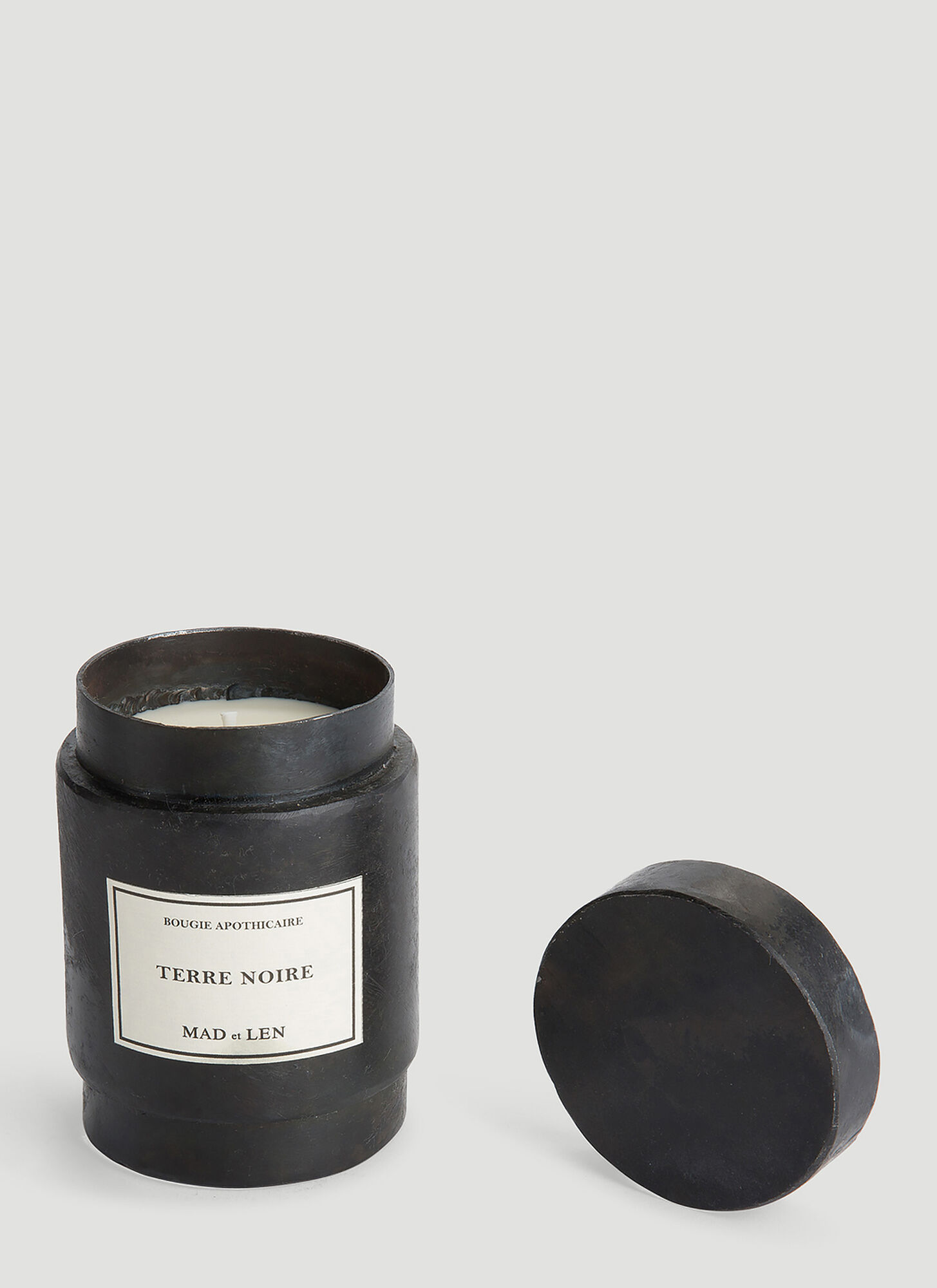  Mad & Len Mad & Len Small Terre Noire Candle -  Candles & Scents Black One Size 