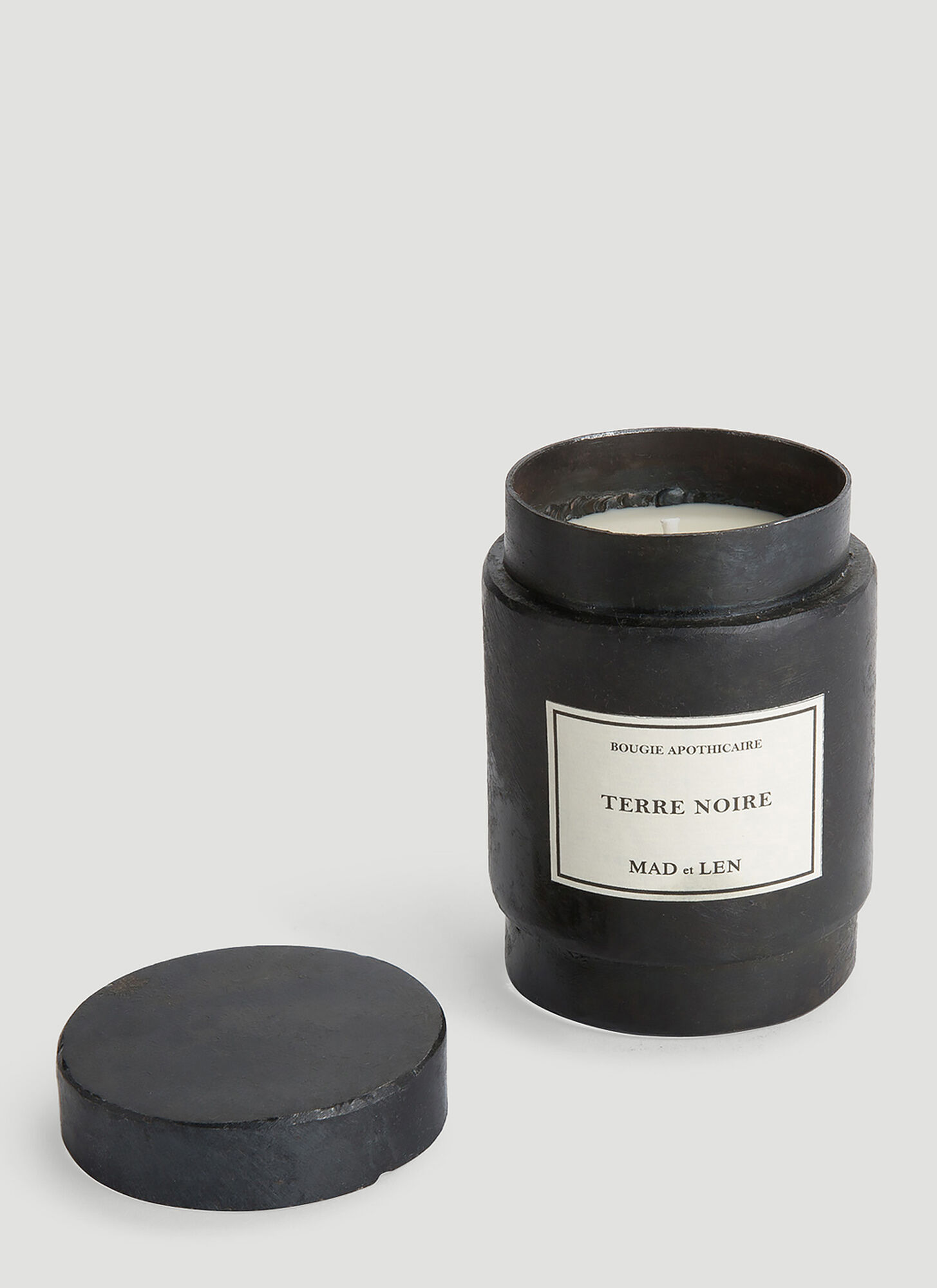 Mad & Len Mad & Len Small Terre Noire Candle -  Candles & Scents Black One Size 