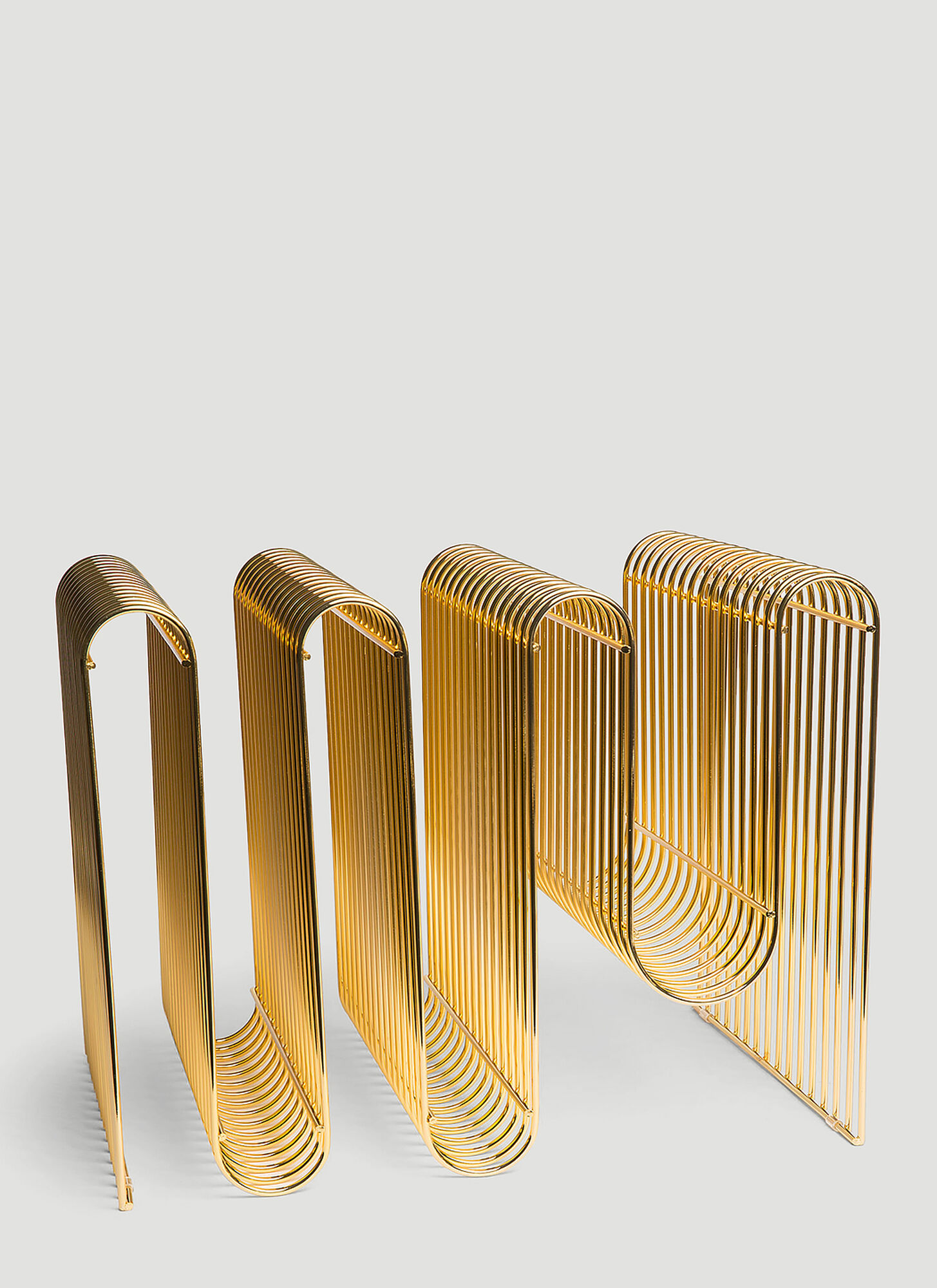  Aytm Aytm Curva Magazine Holder -  Furniture Gold One Size 